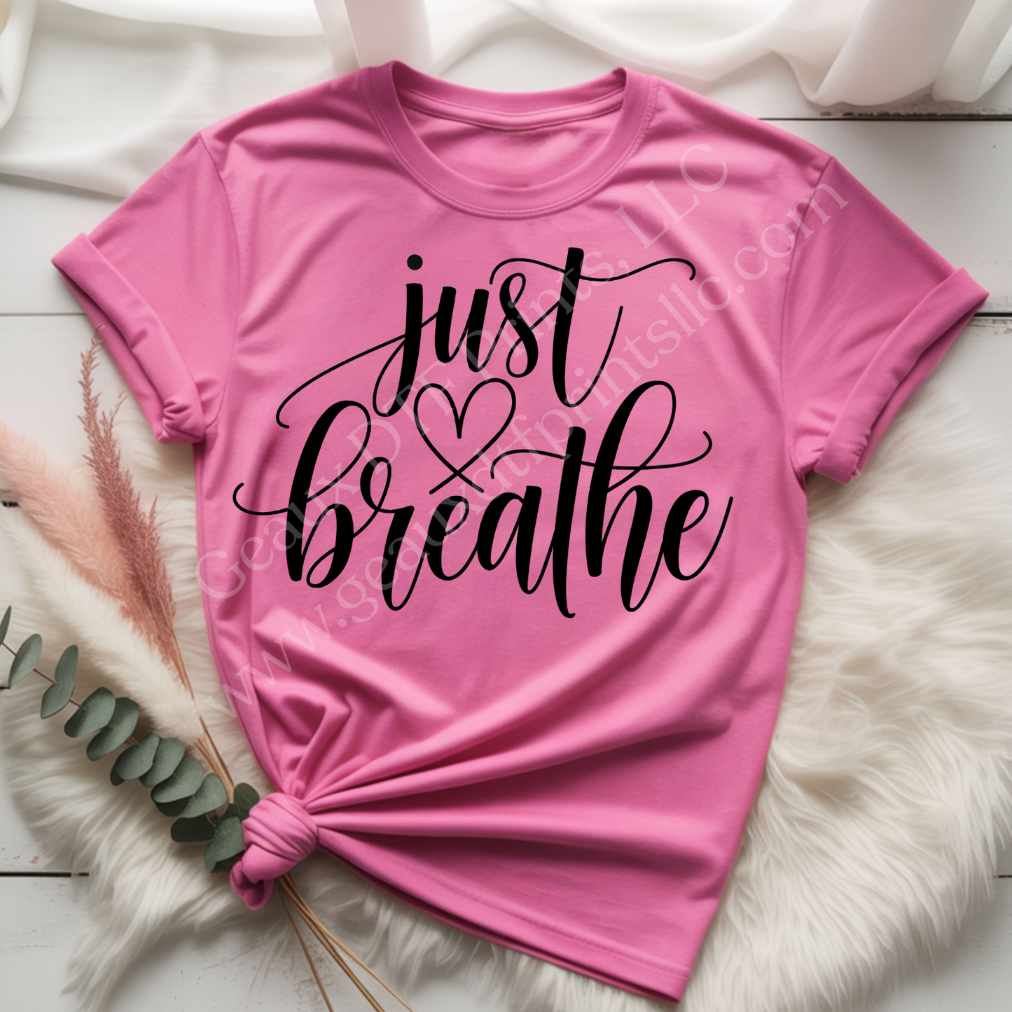Just Breathe DTF Single Print