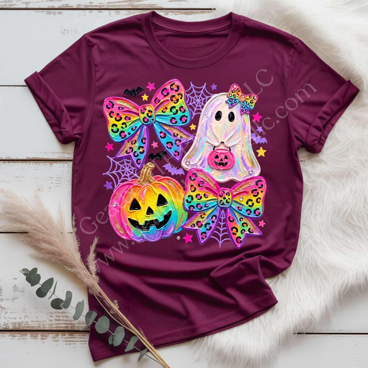 Neon Halloween DTF Single Print