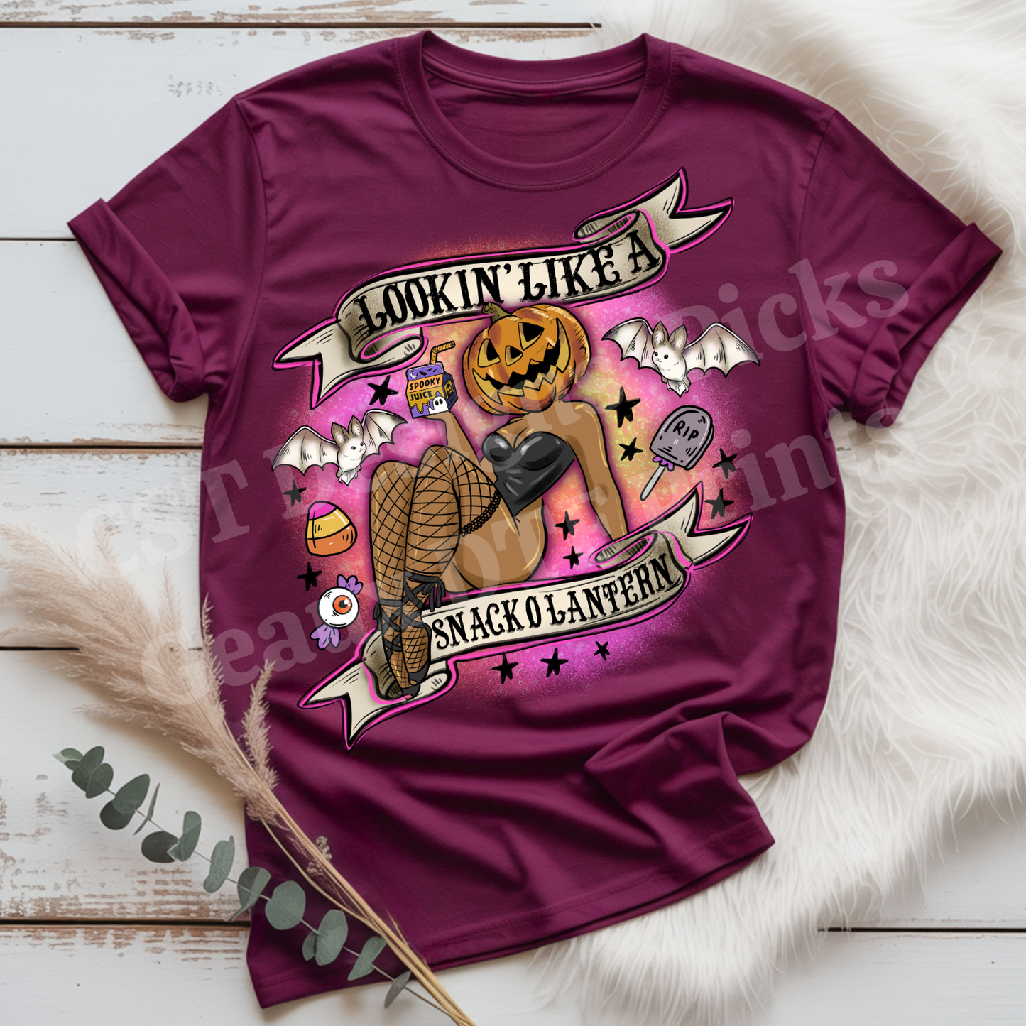 CST Designs' Pick - Snack-o-lantern DTF Single Print