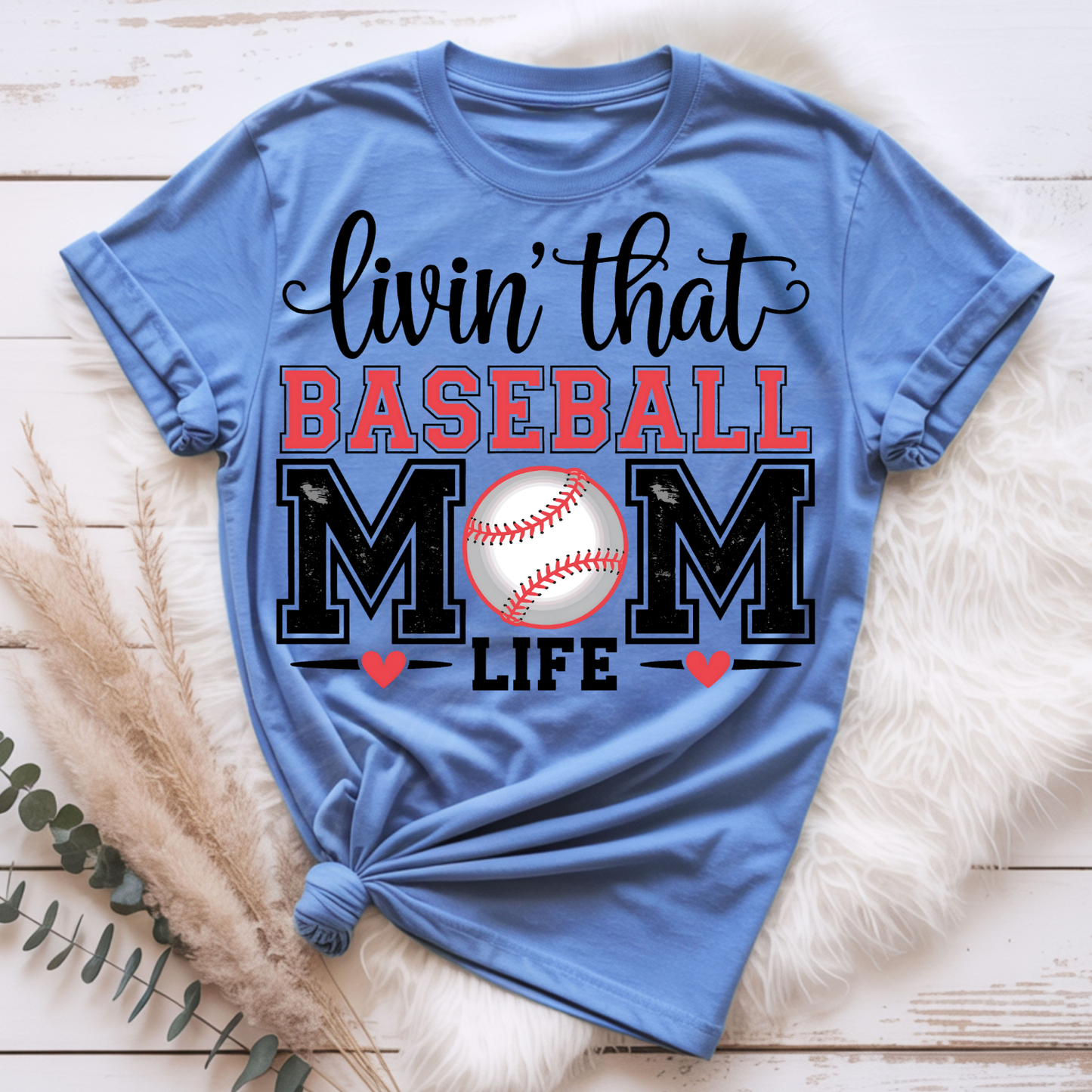 Baseball Mom Life DTF Single Print