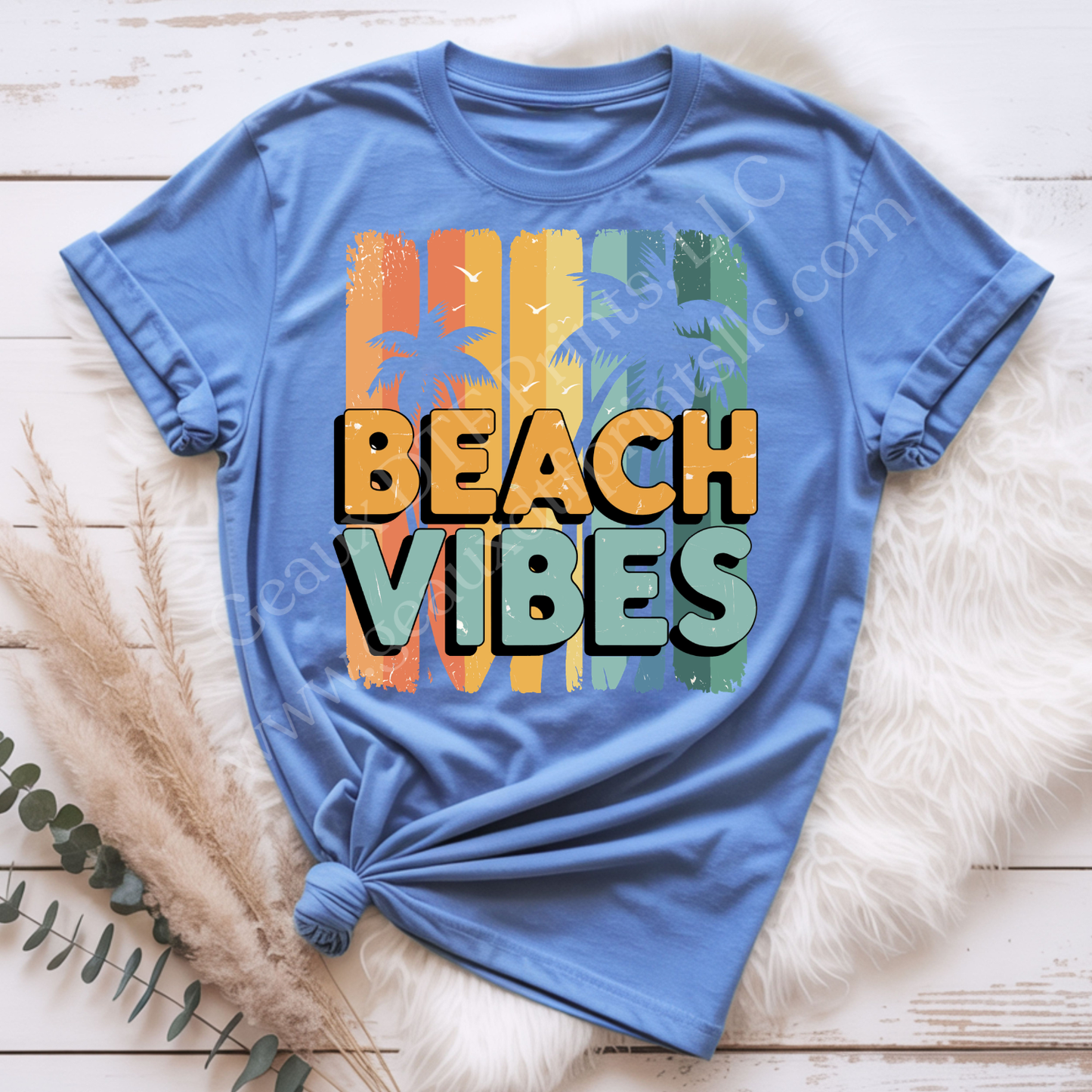 Beach Vibes DTF Single Print