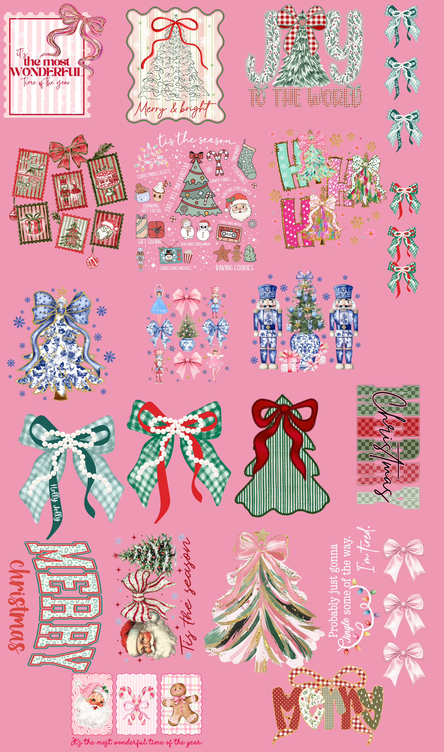 Christmas Gang Sheet 1