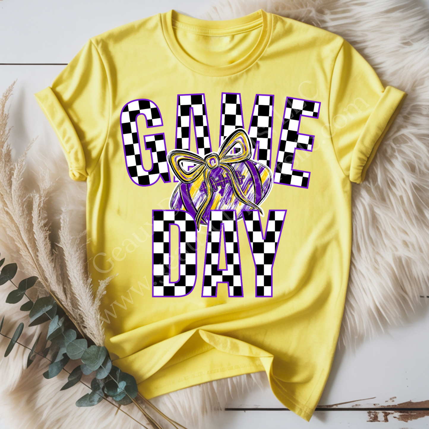 Game Day LSU DTF Single Print