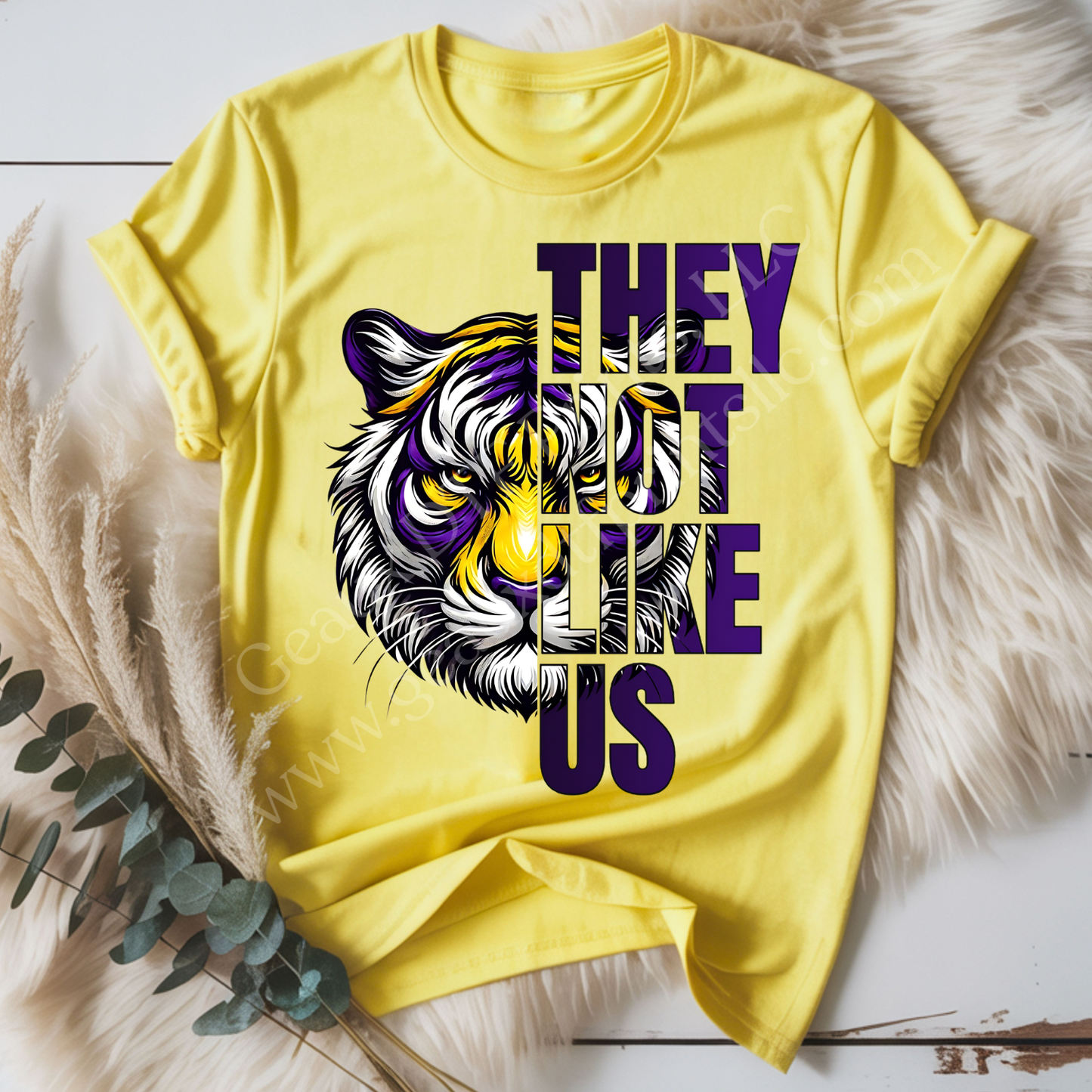 They Not Like Us DTF Single Print