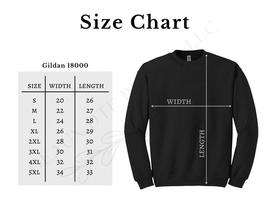 Gildan Unisex Heavy Blend Crewneck Sweatshirt - 18000