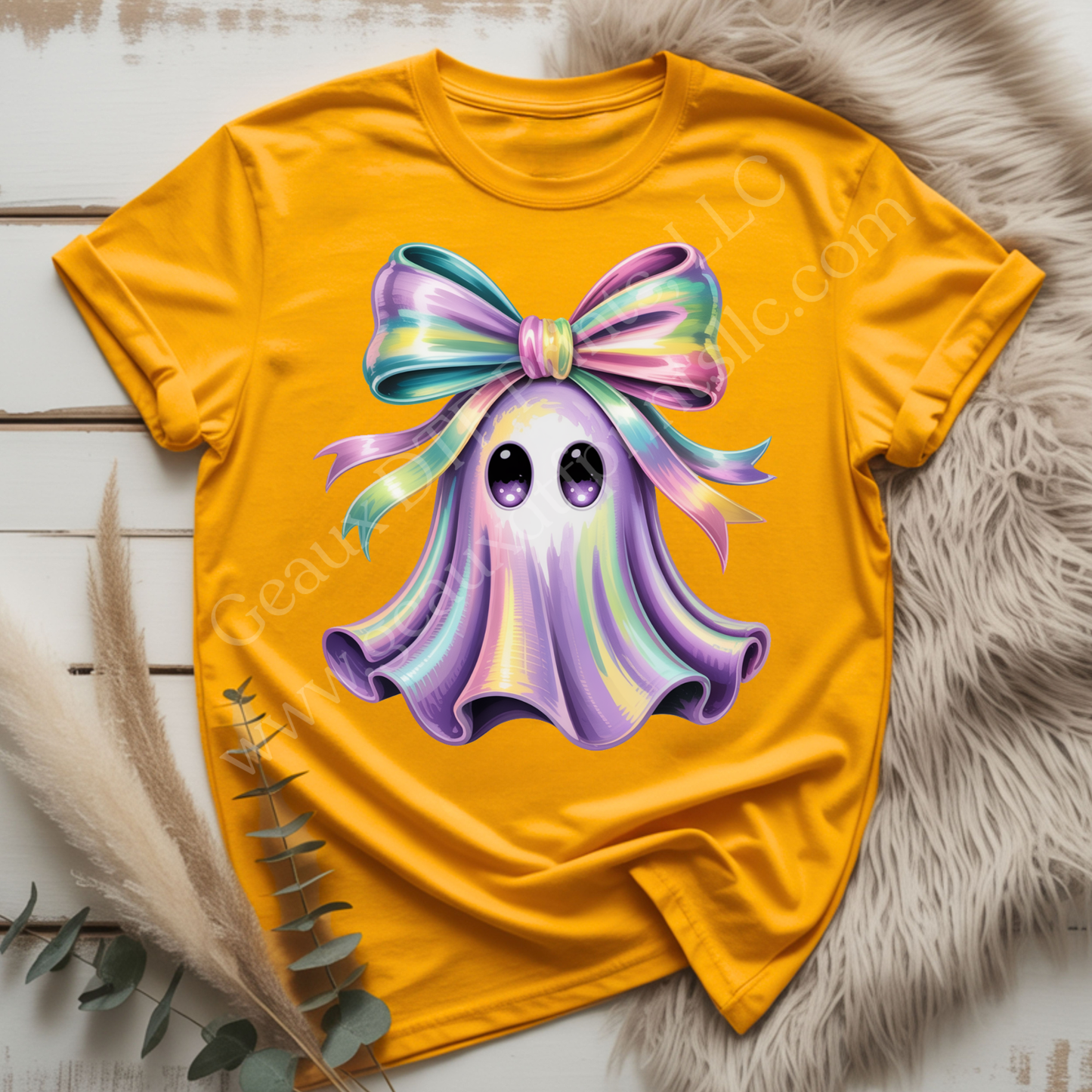Ghost Bow DTF Single Print