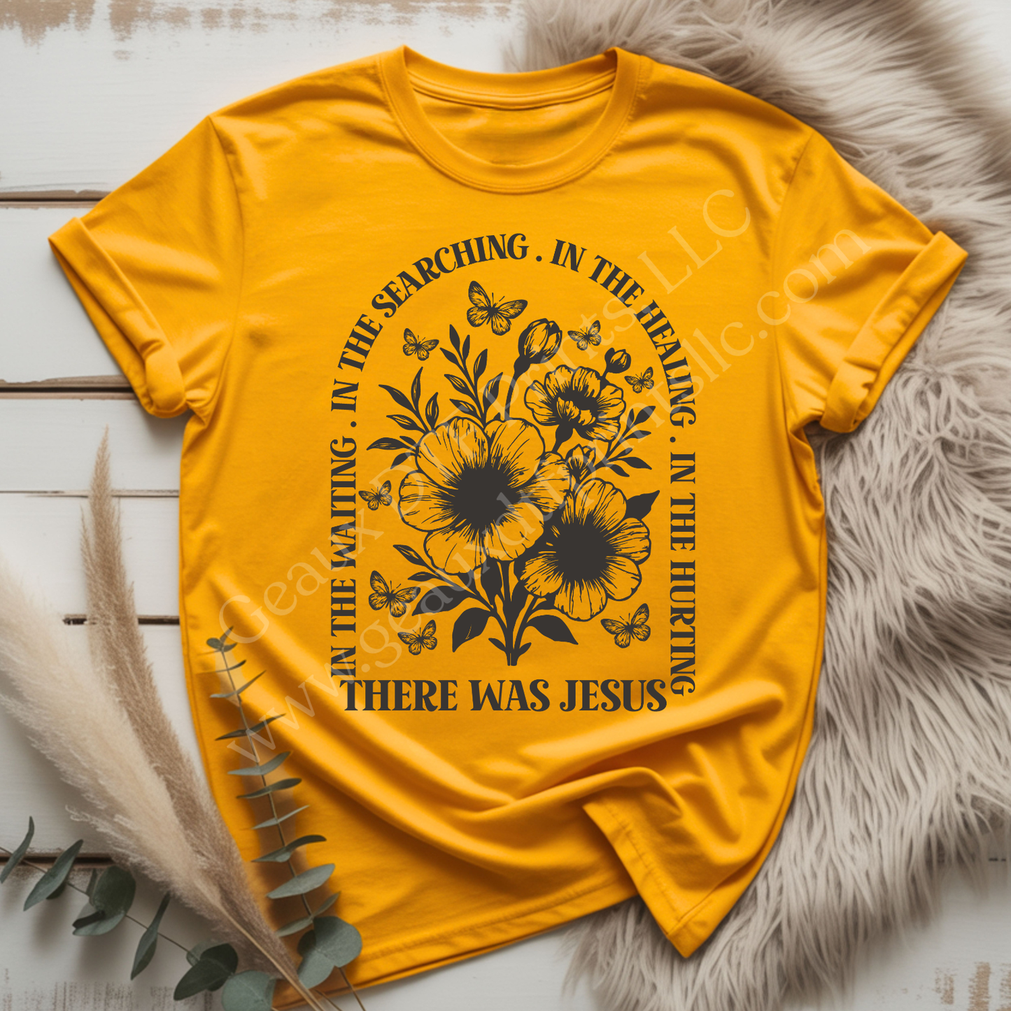 There was Jesus DTF Single Print