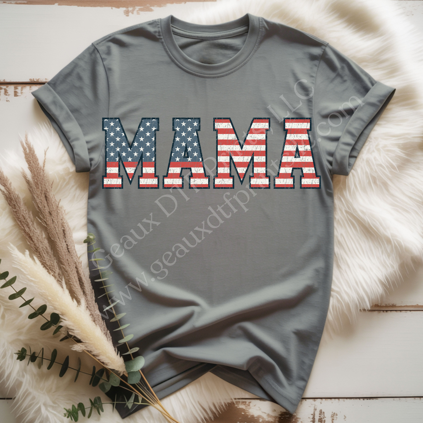 Flag Mama DTF Single Print