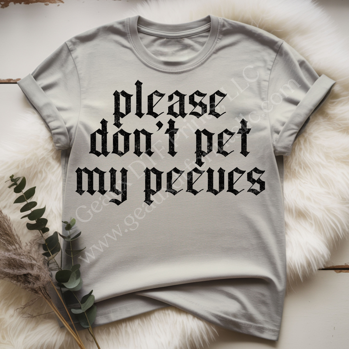 Pet My Peeves DTF Single Print