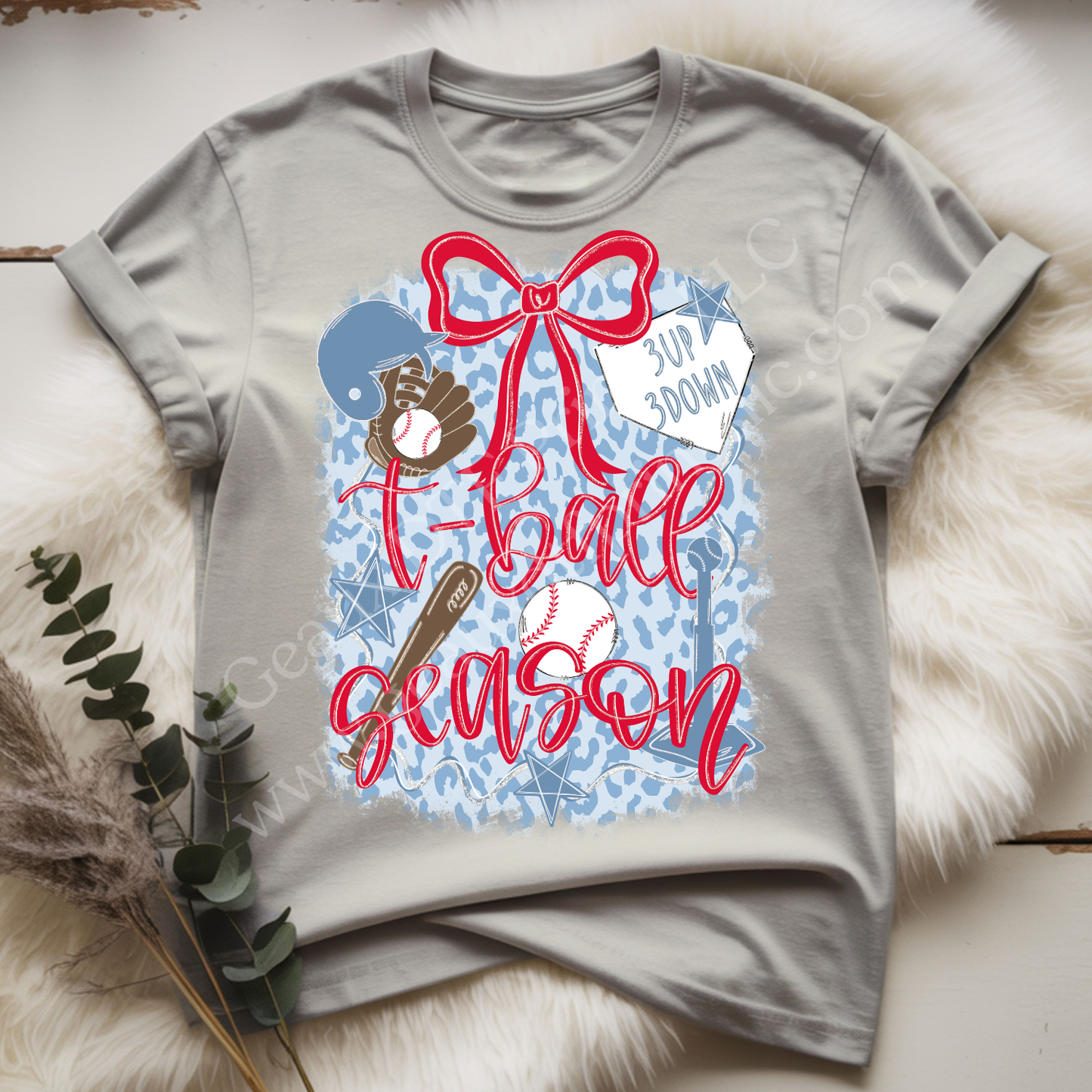 T-ball Season DTF Single Print