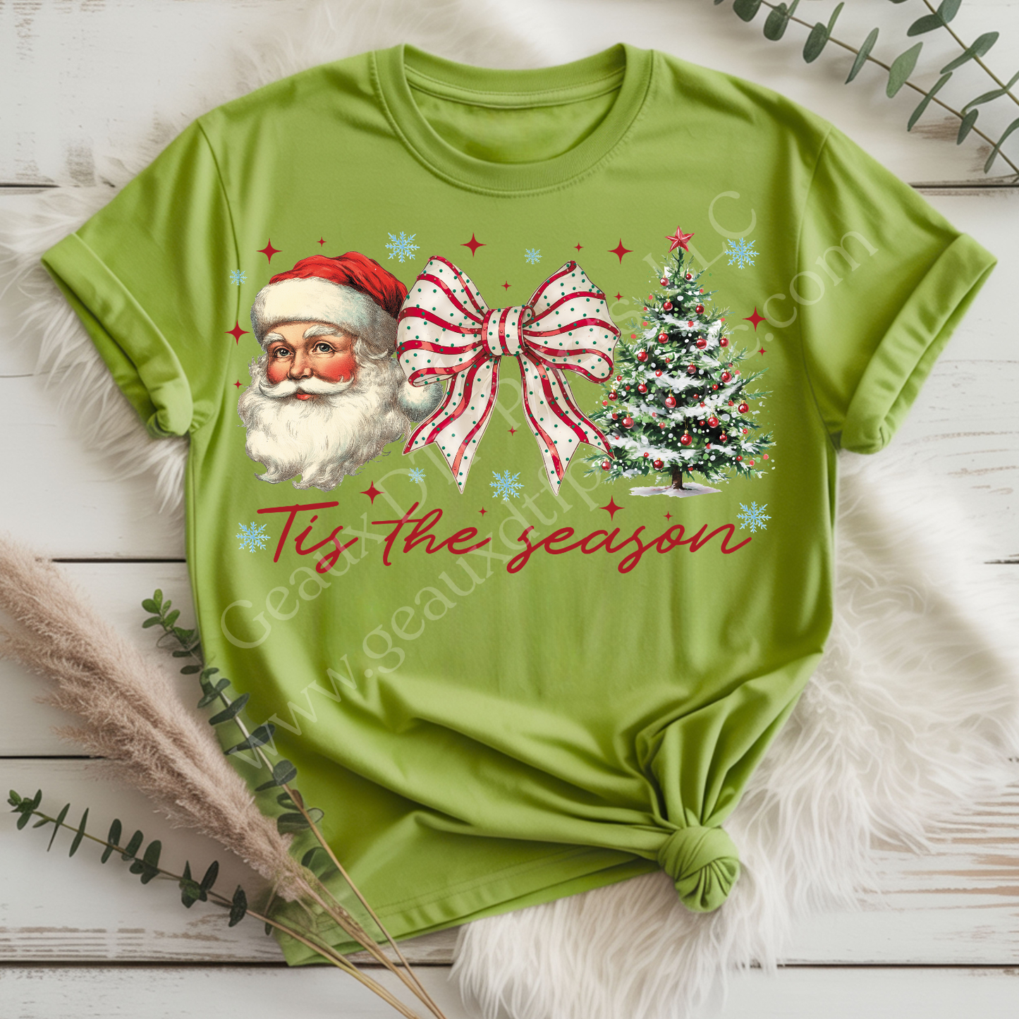 Tis The Season Christmas DTF Single Print