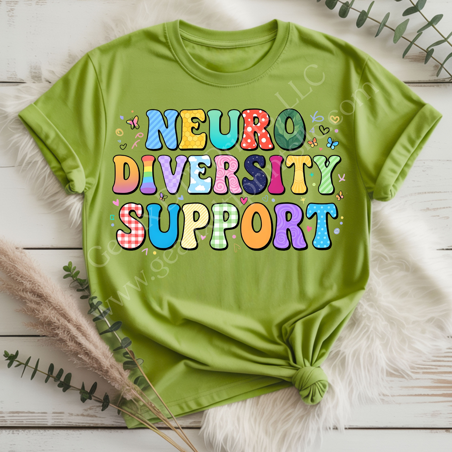 Neurodiversity Support DTF Single Print