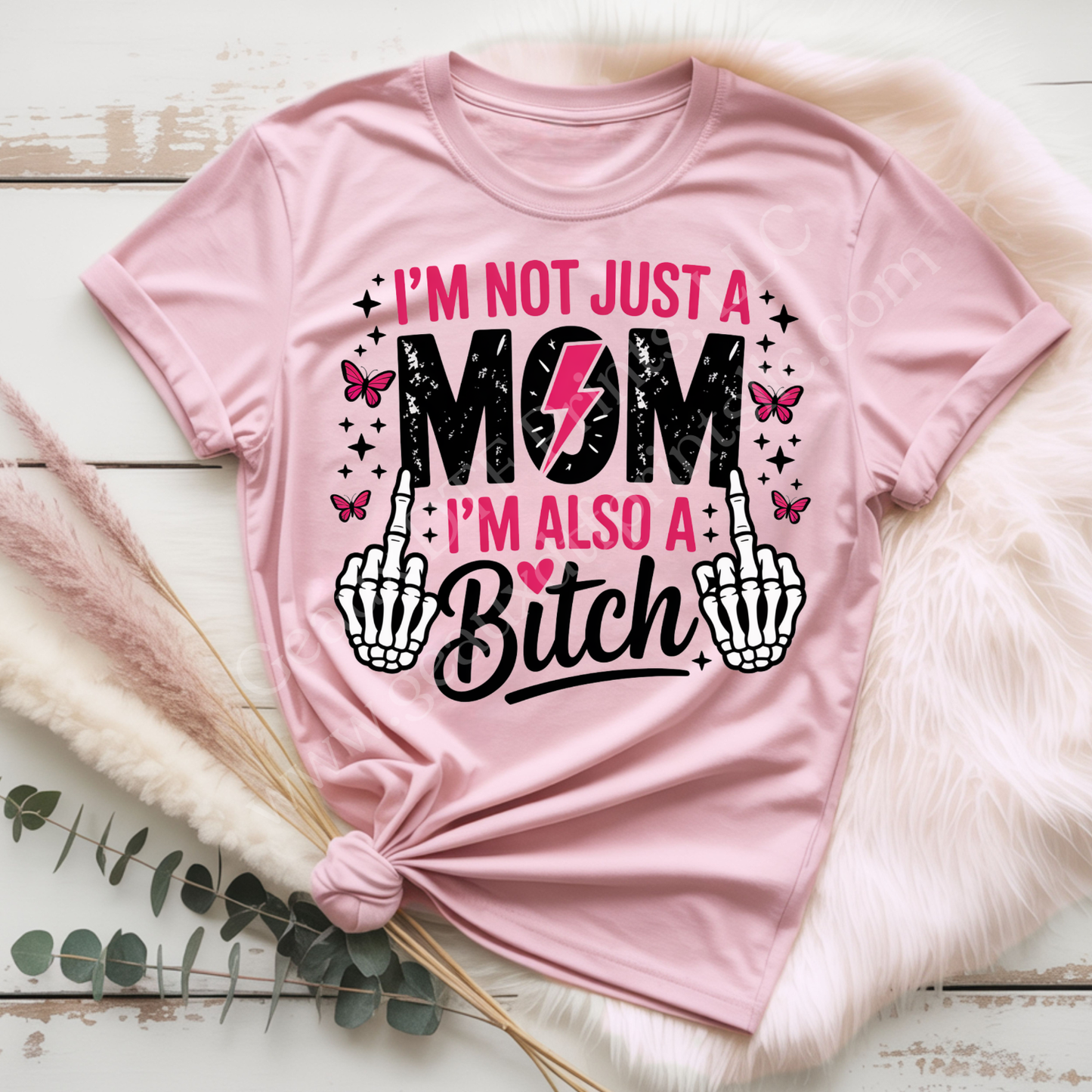 Not Just a Mom DTF Single Print