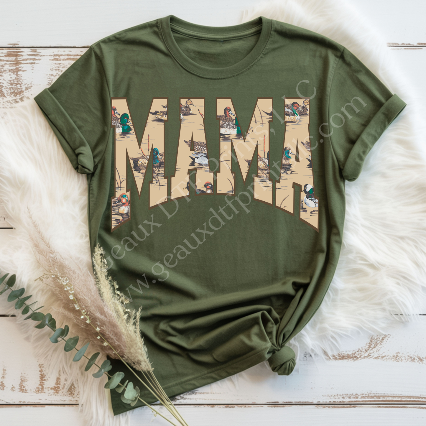 Ducks Mama DTF Single Print