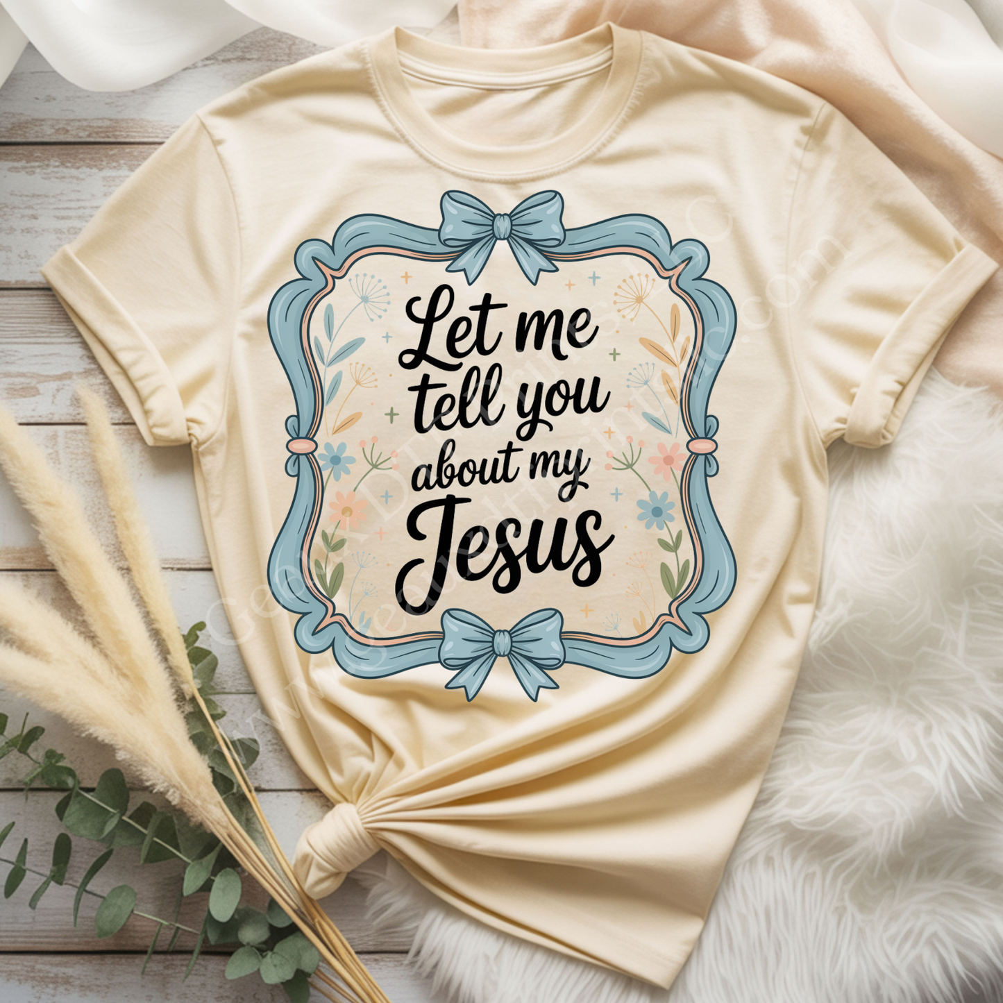 Let me tell you about my Jesus DTF Single Print