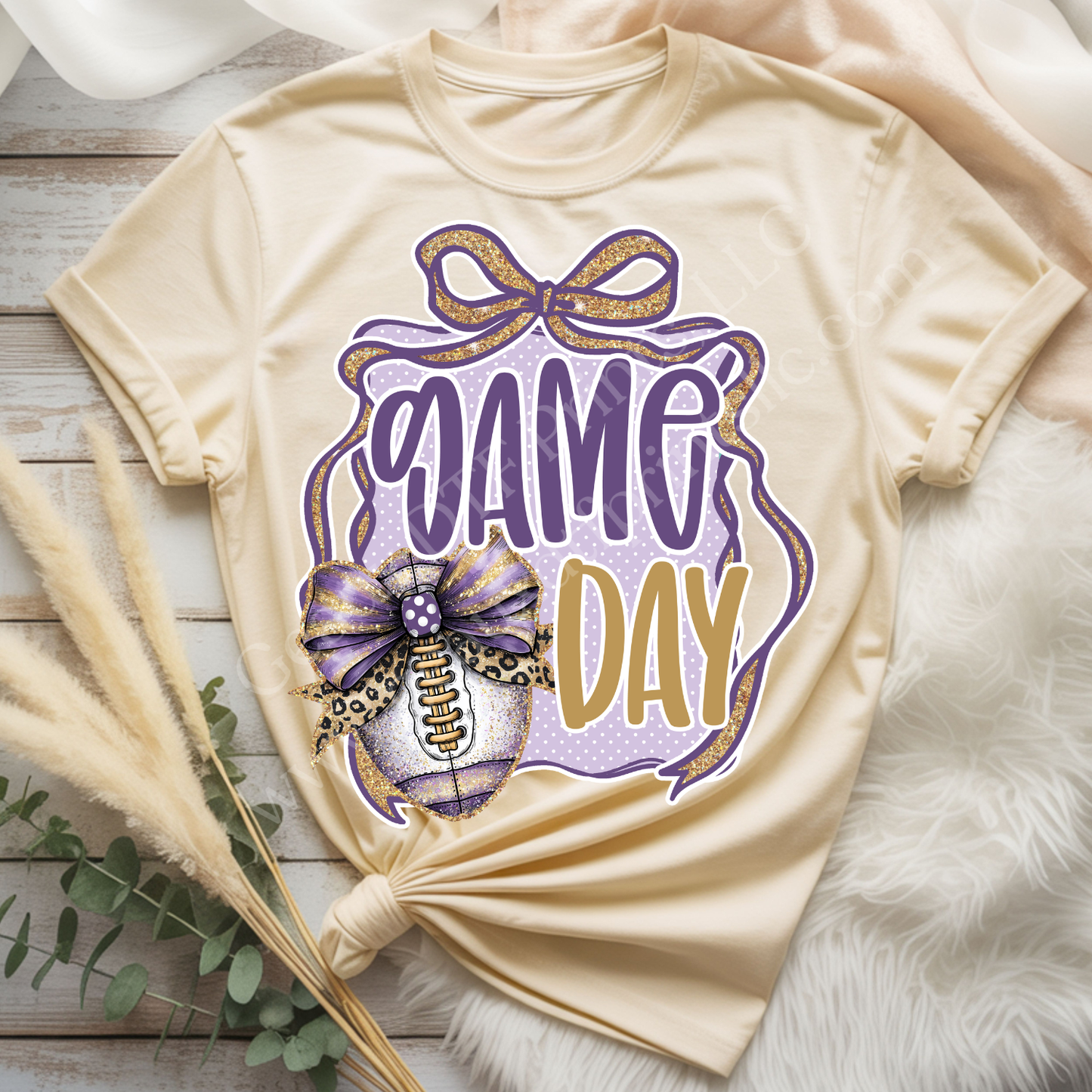 LSU Game Day DTF Single Print
