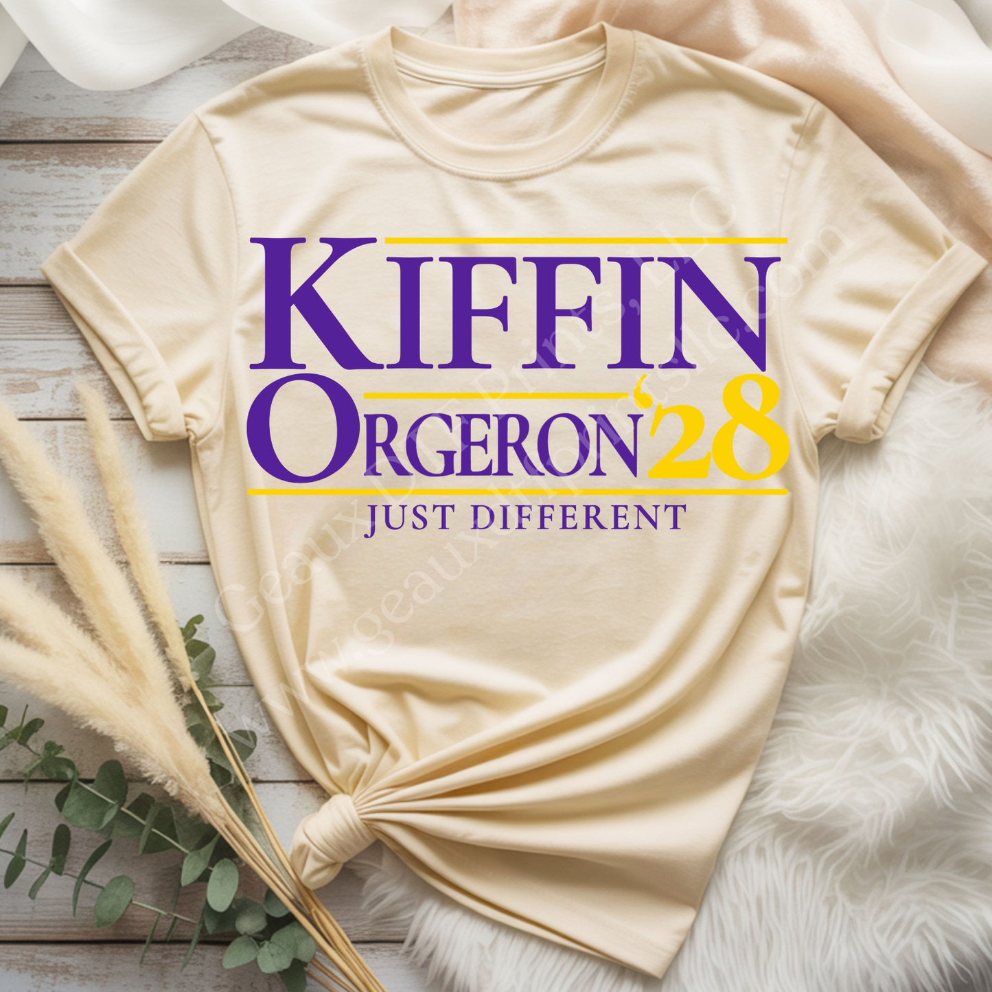 Kiffin Orgeron '28 DTF Single Print