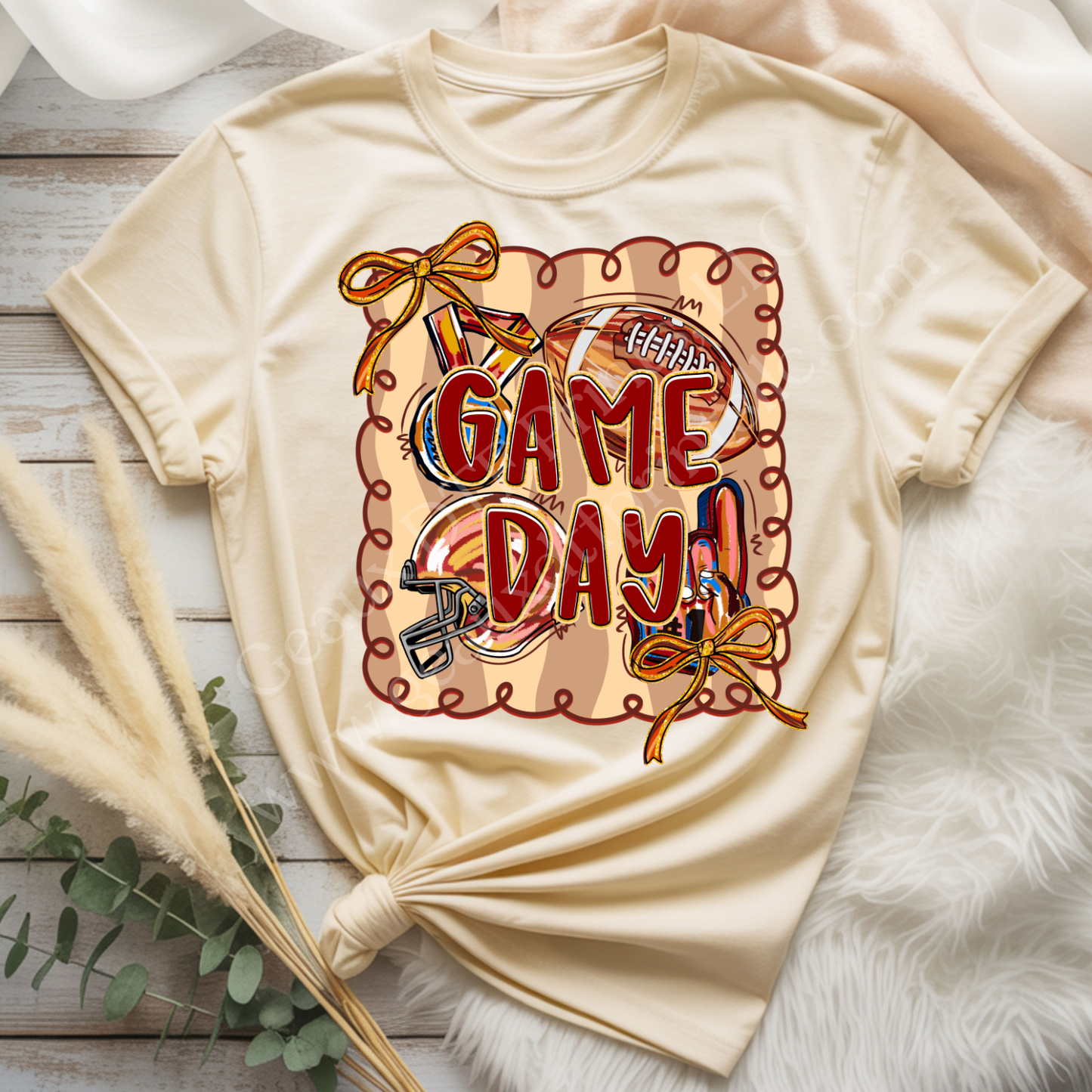 Football Game Day DTF Single Print