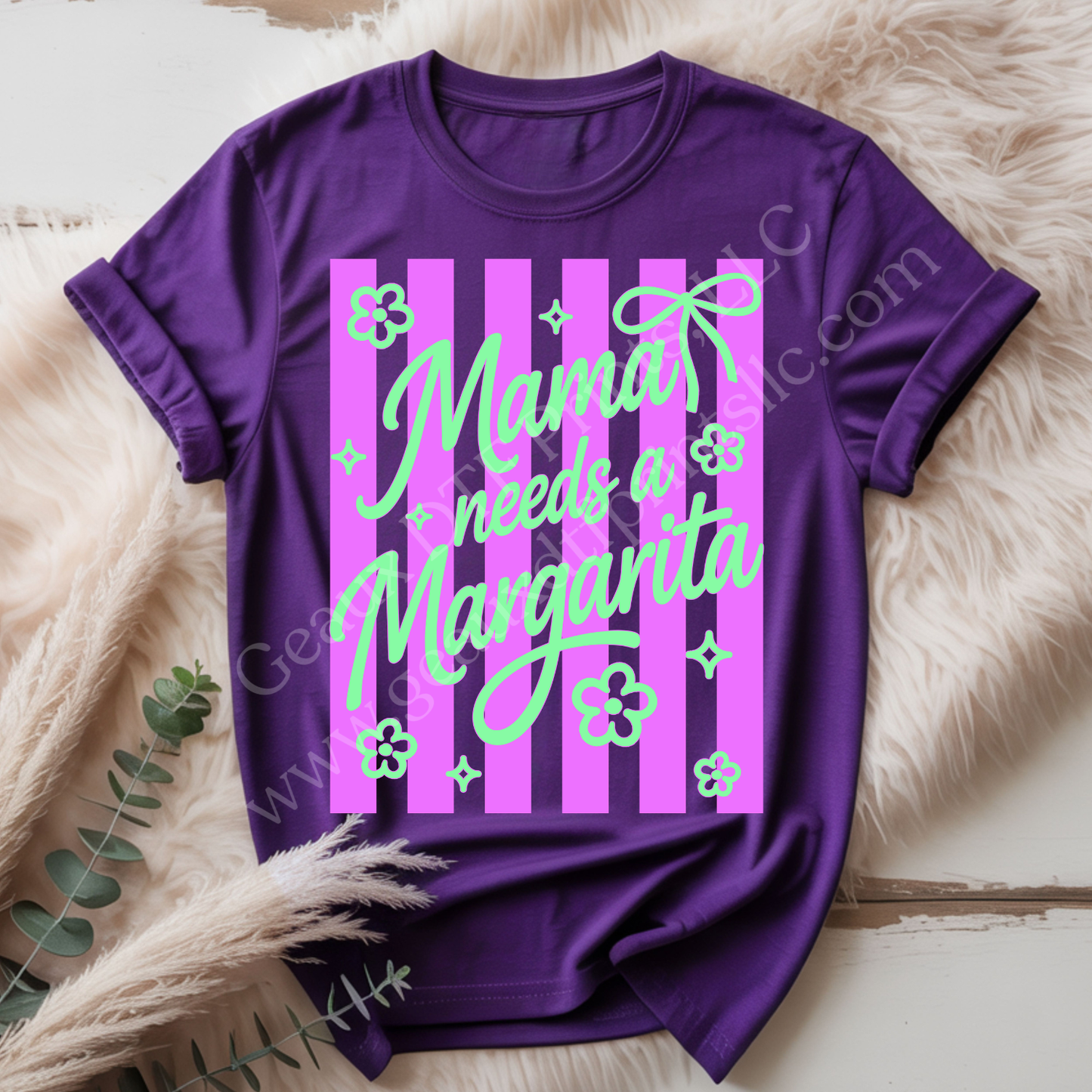Mama Needs A Margarita DTF Single Print