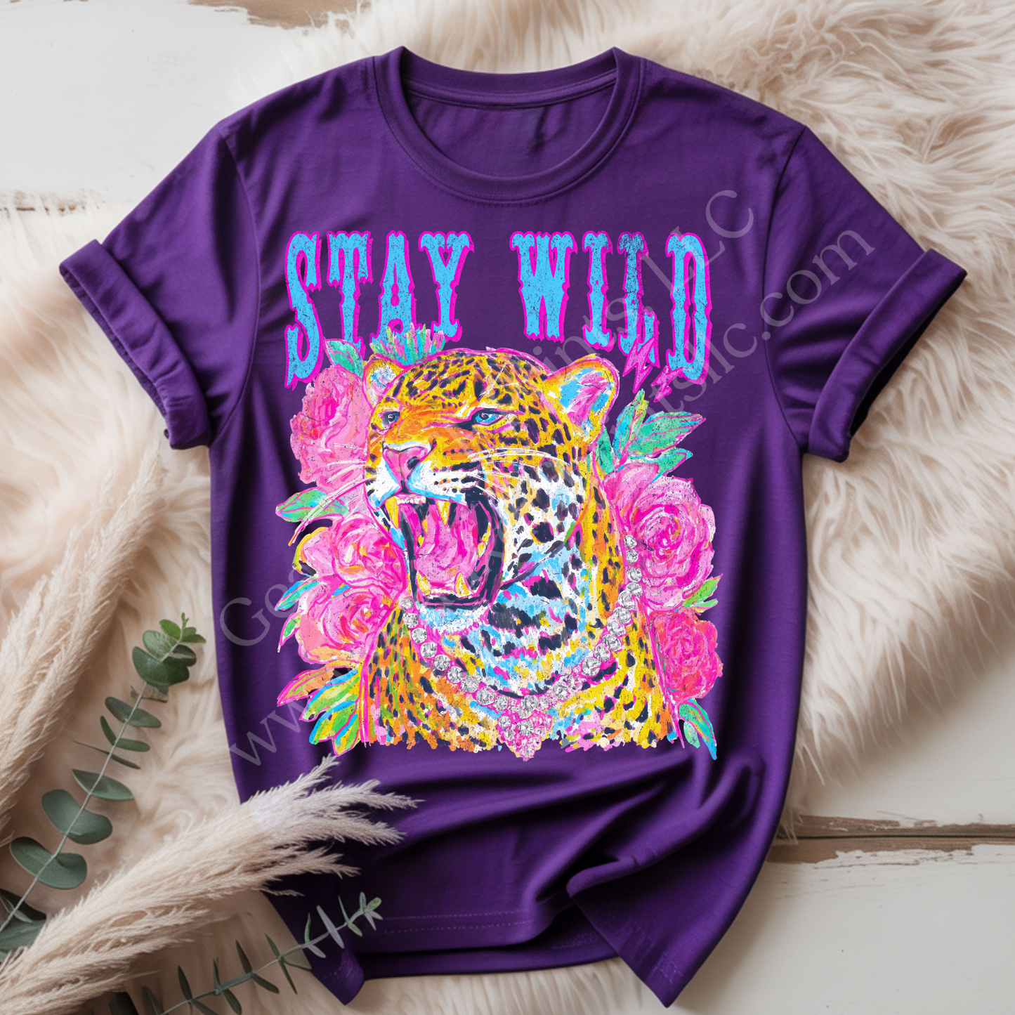 Stay Wild Distressed DTF Single Print