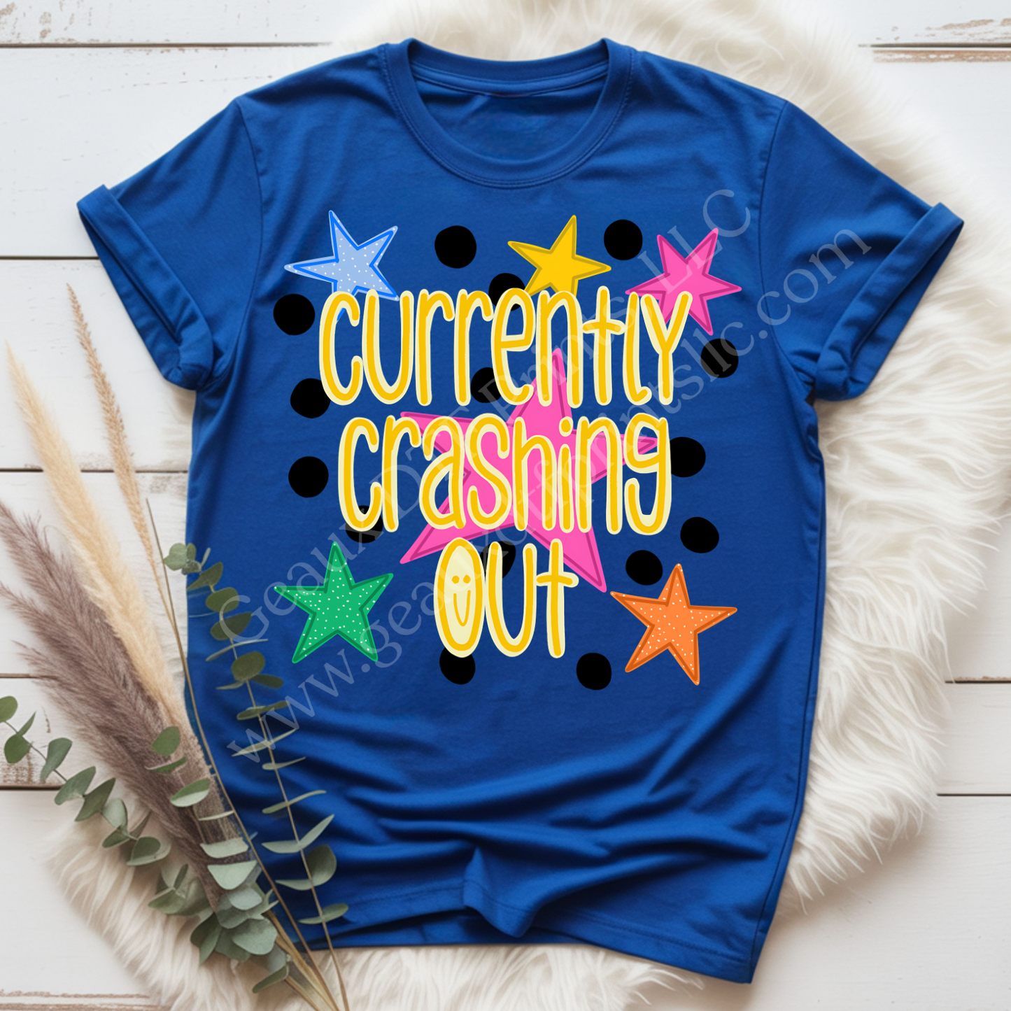 Currently Crashing Out 2 DTF Single Print