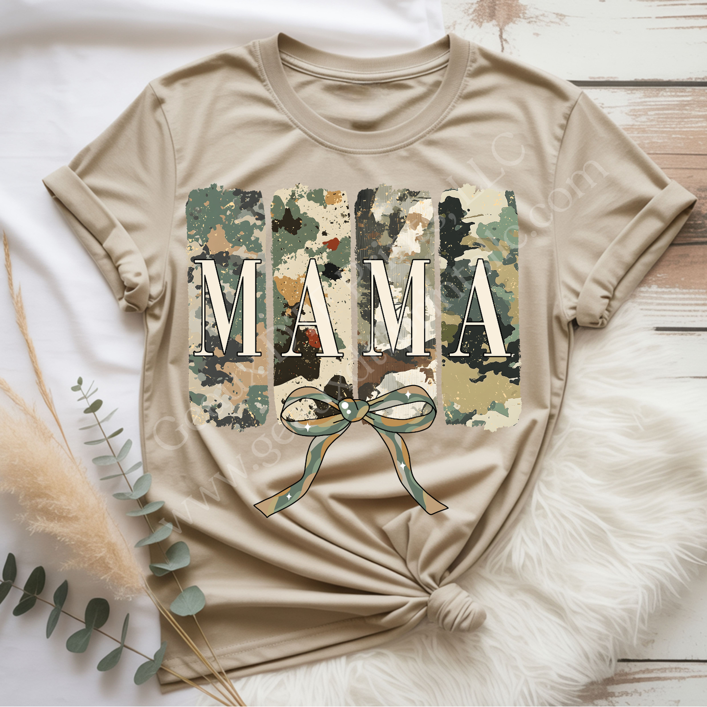 Camo Mama DTF Single Print