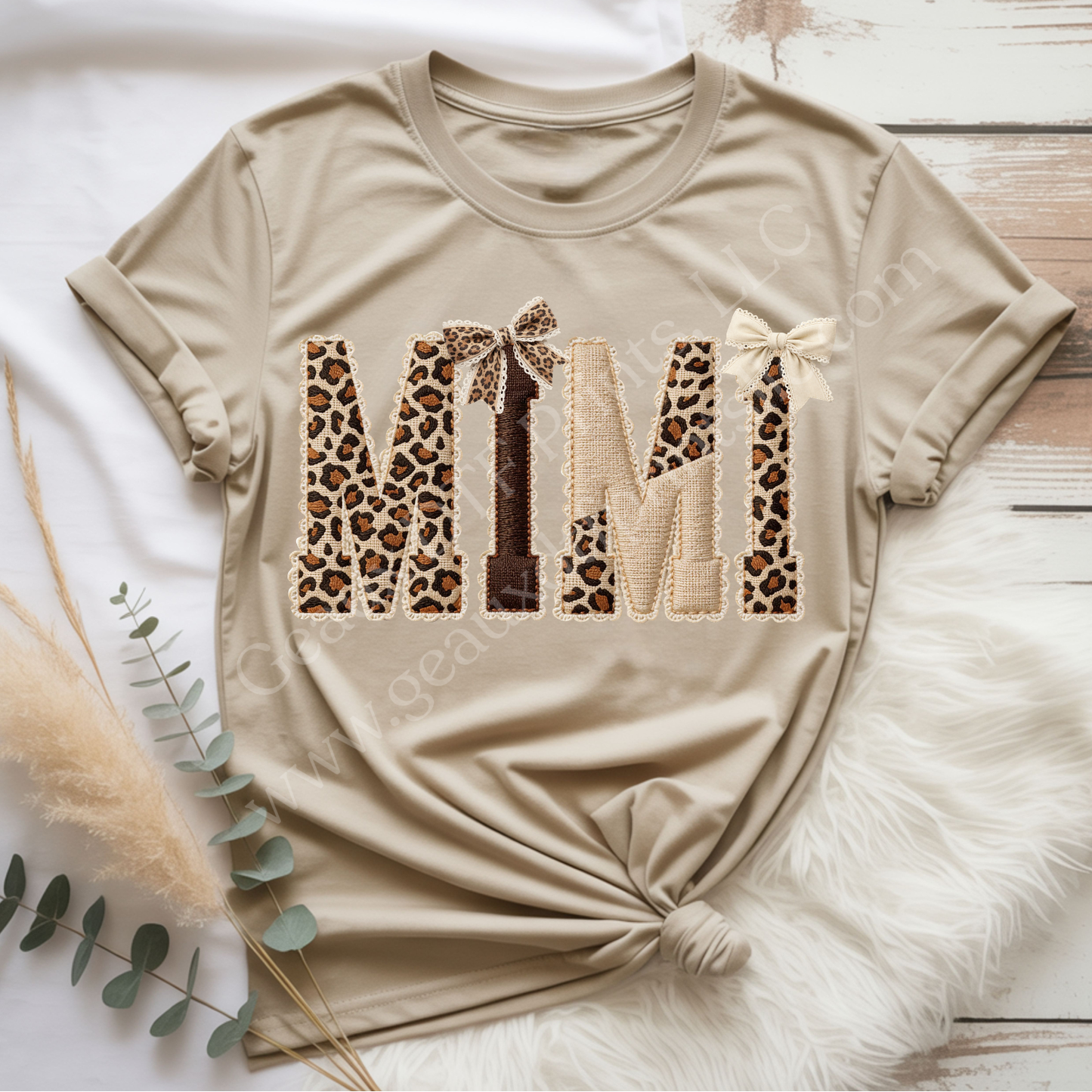 Mimi Leopard DTF Single Print