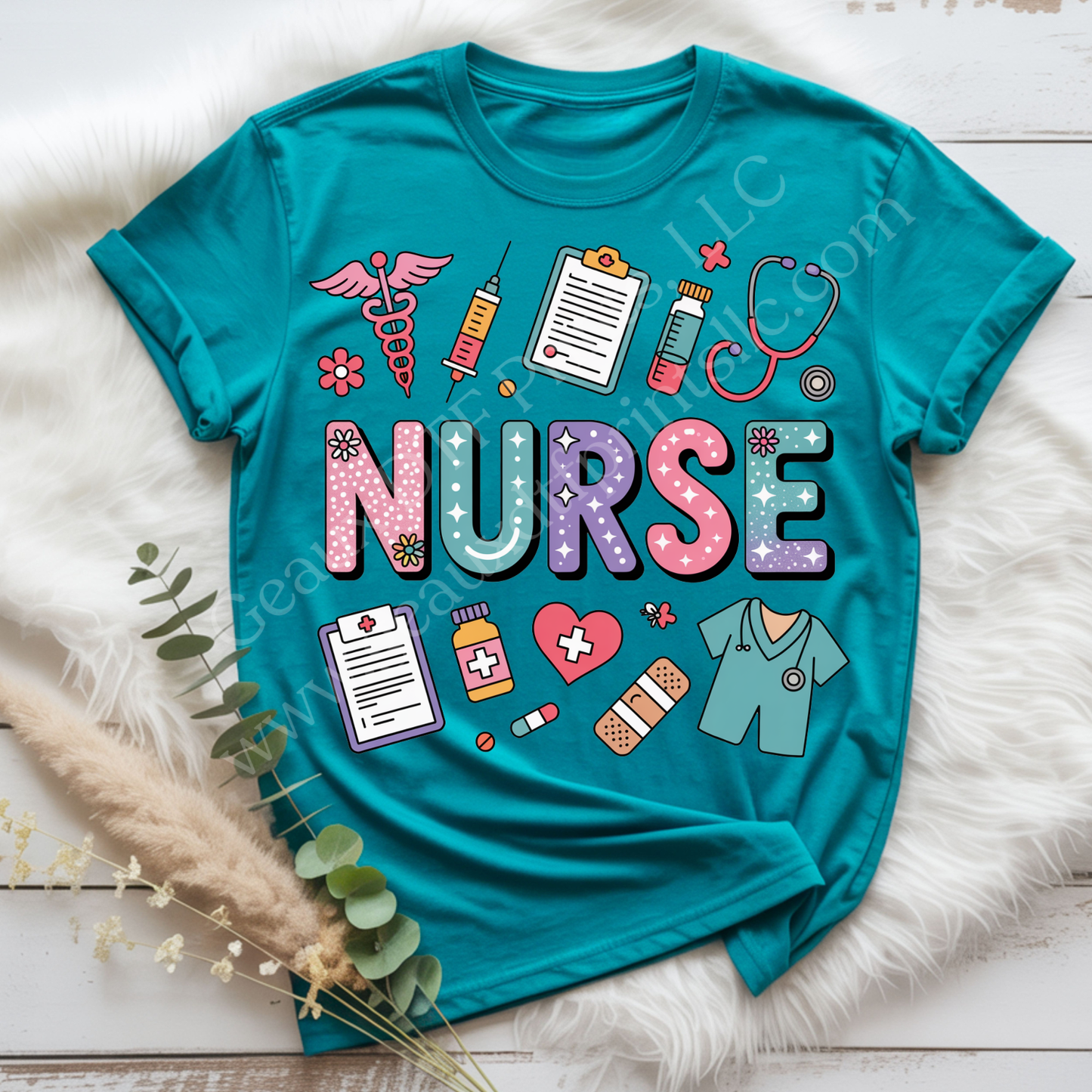 Nurse 3 DTF Single Print