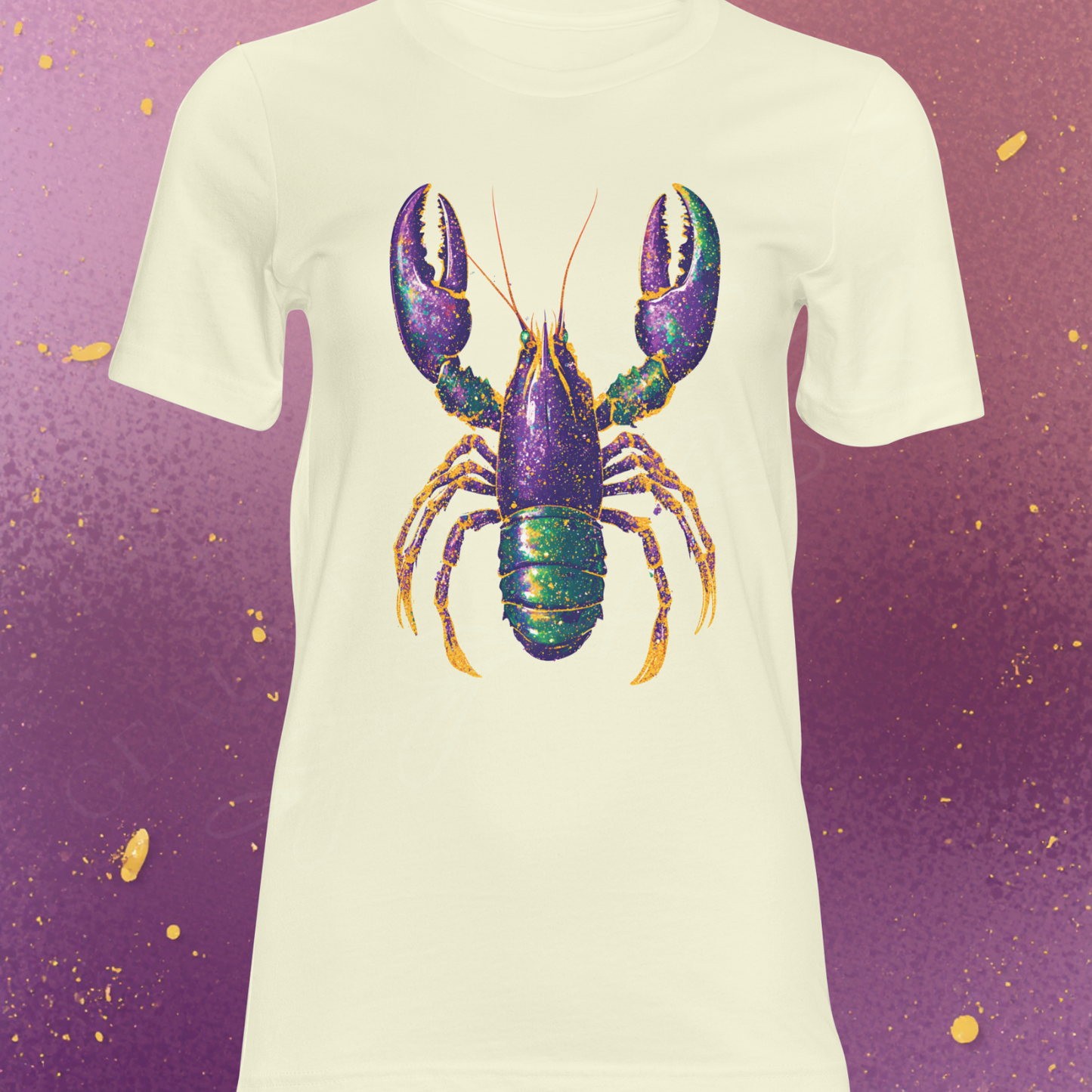 Mardi Gras Crawfish 1 DTF Single Print