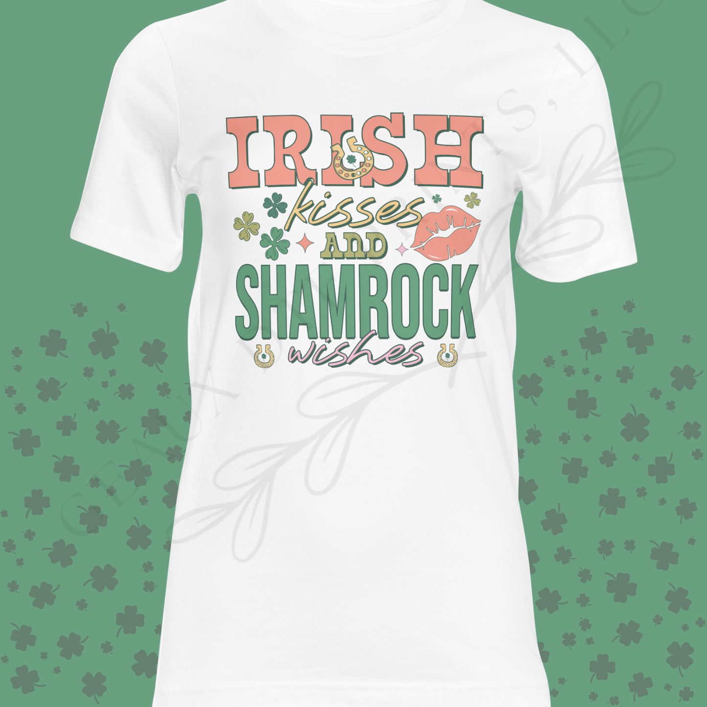 Irish Kisses DTF Single Print