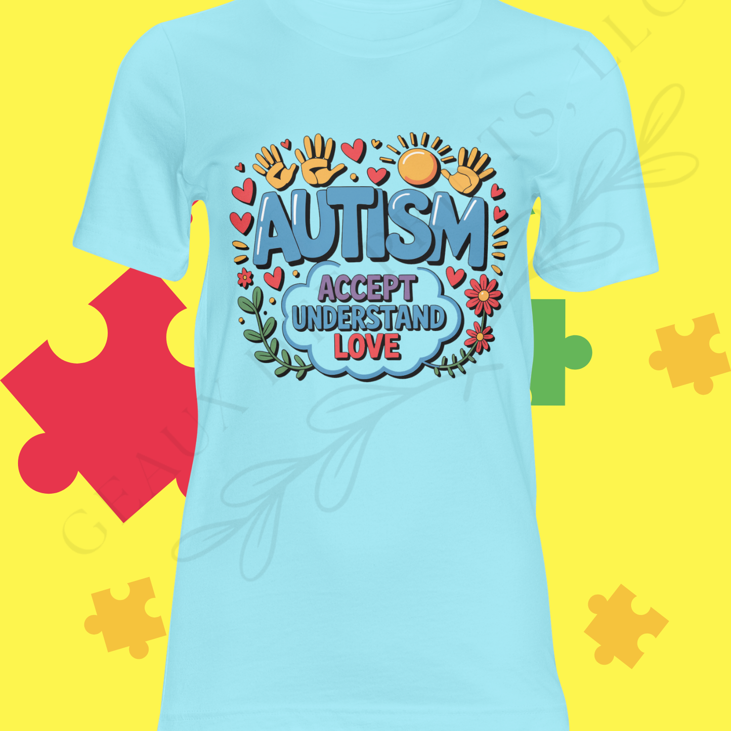 Autism DTF Single Print