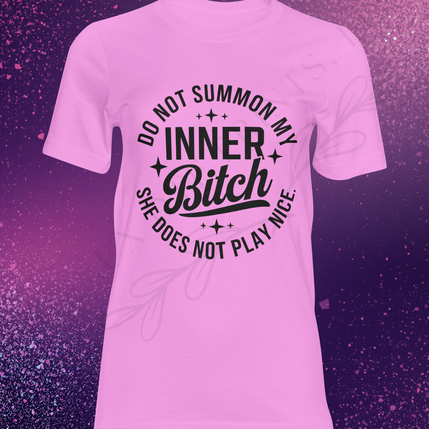 Does Not Play Nice DTF Single Print