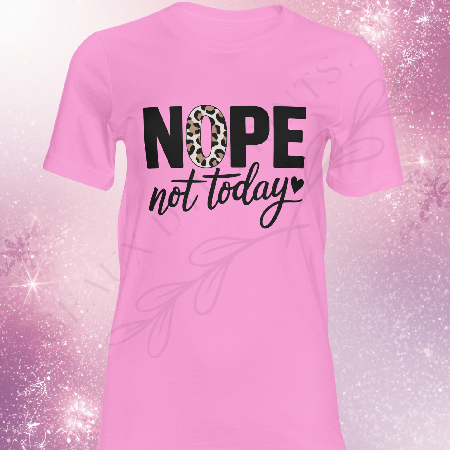 Nope Not Today DTF Single Print