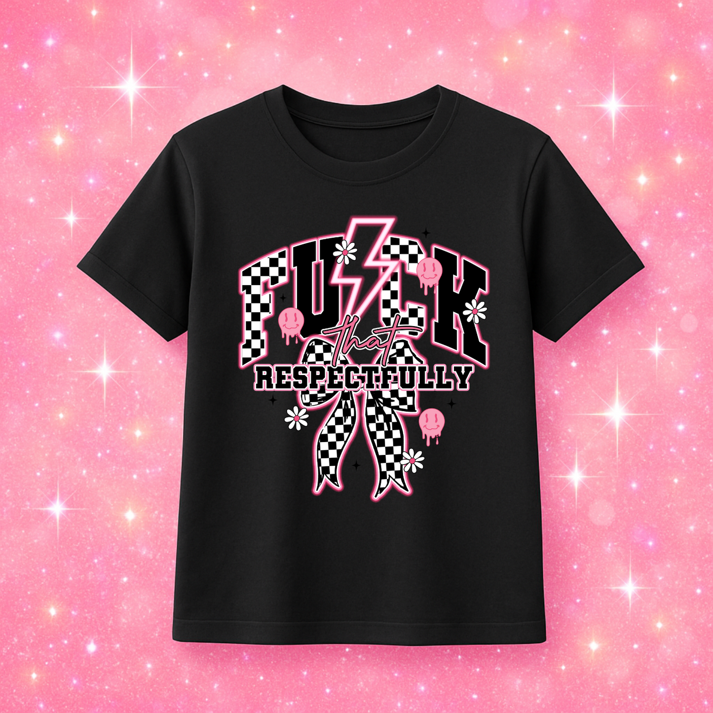 F that Respectfully DTF Print