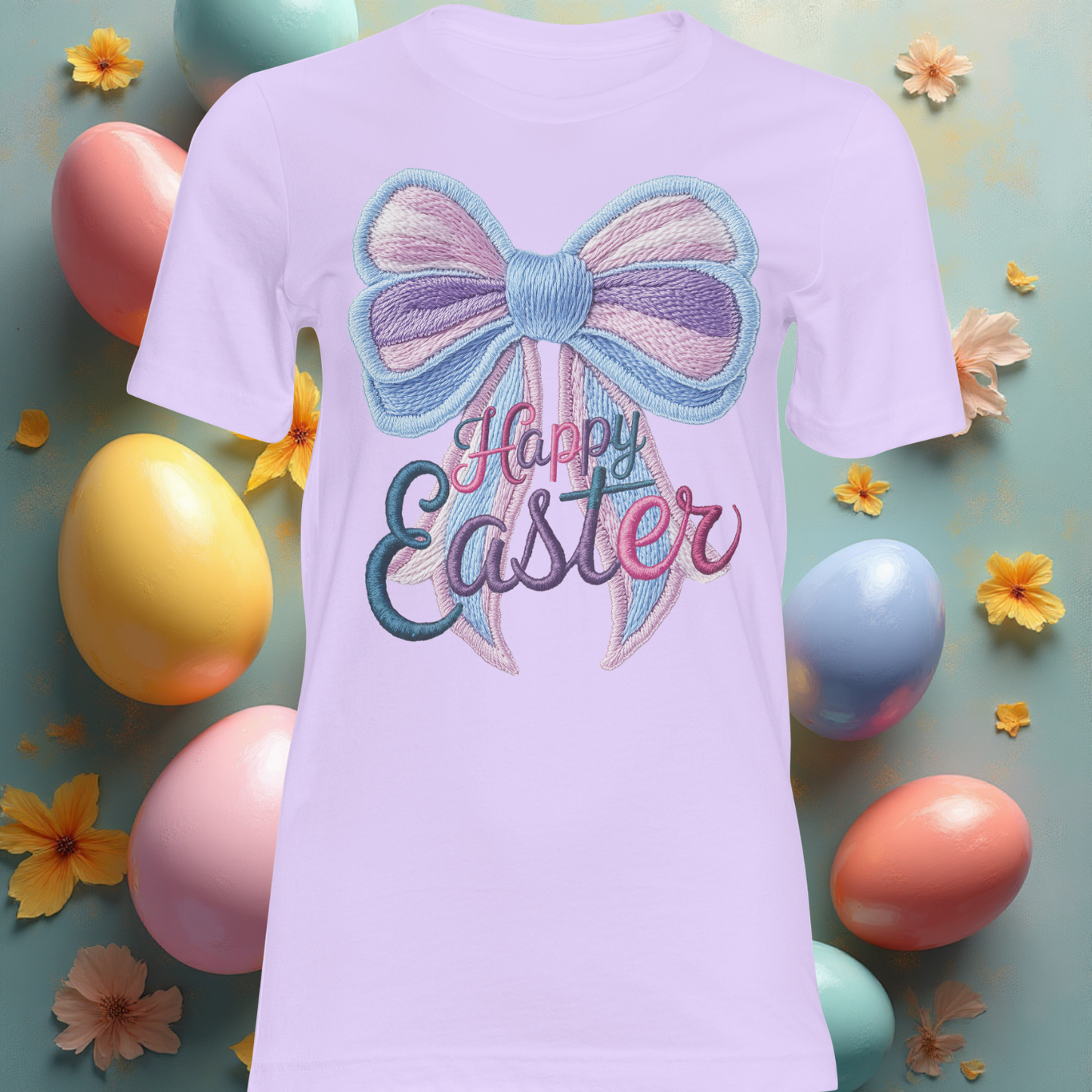 Happy Easter Yarn DTF Single Print