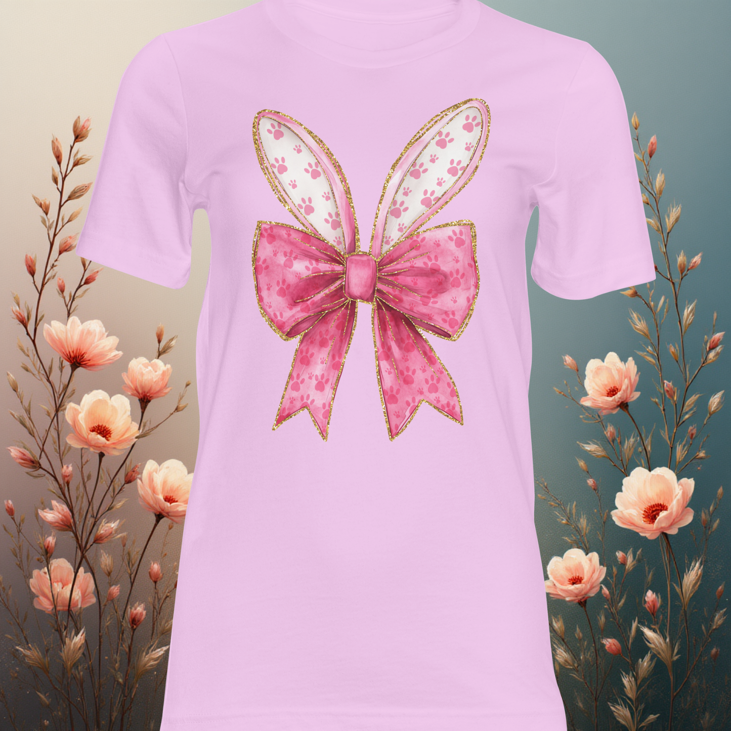 Pink Bunny Ears DTF Single Print