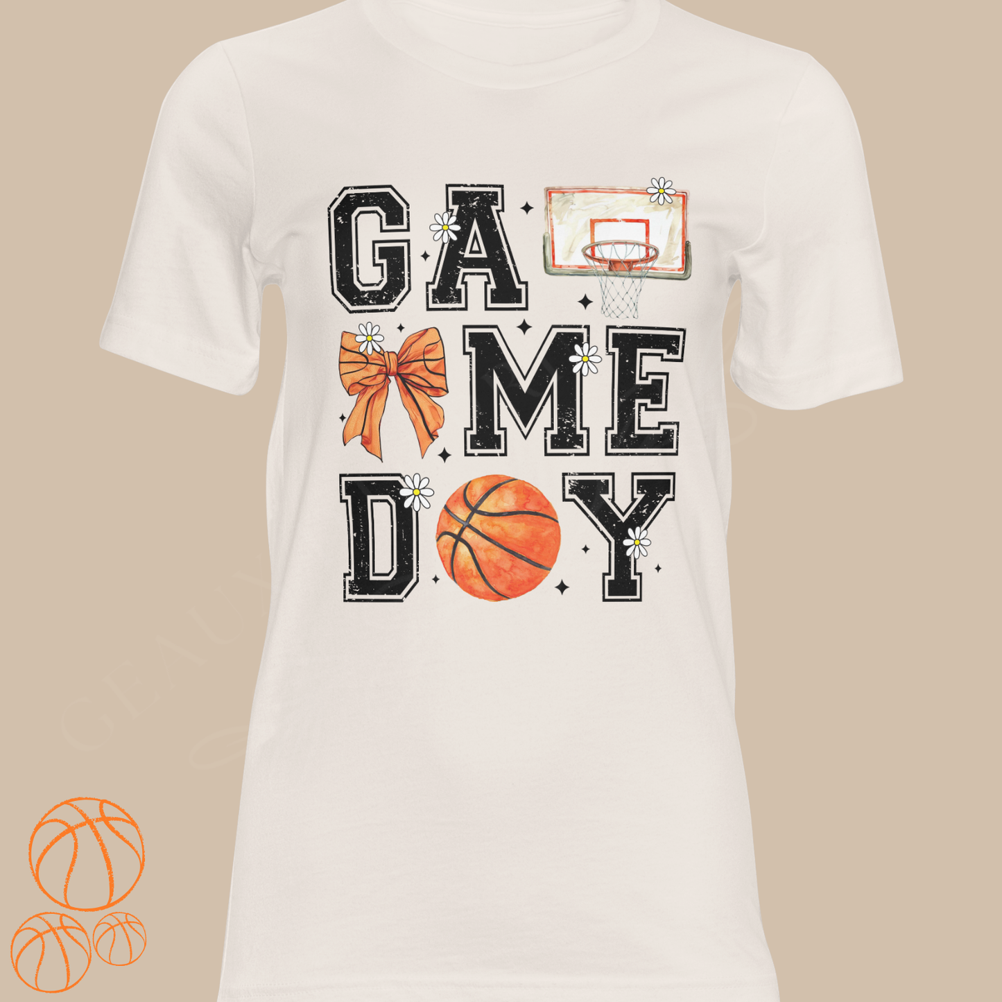Basketball Game Day DTF Single Print
