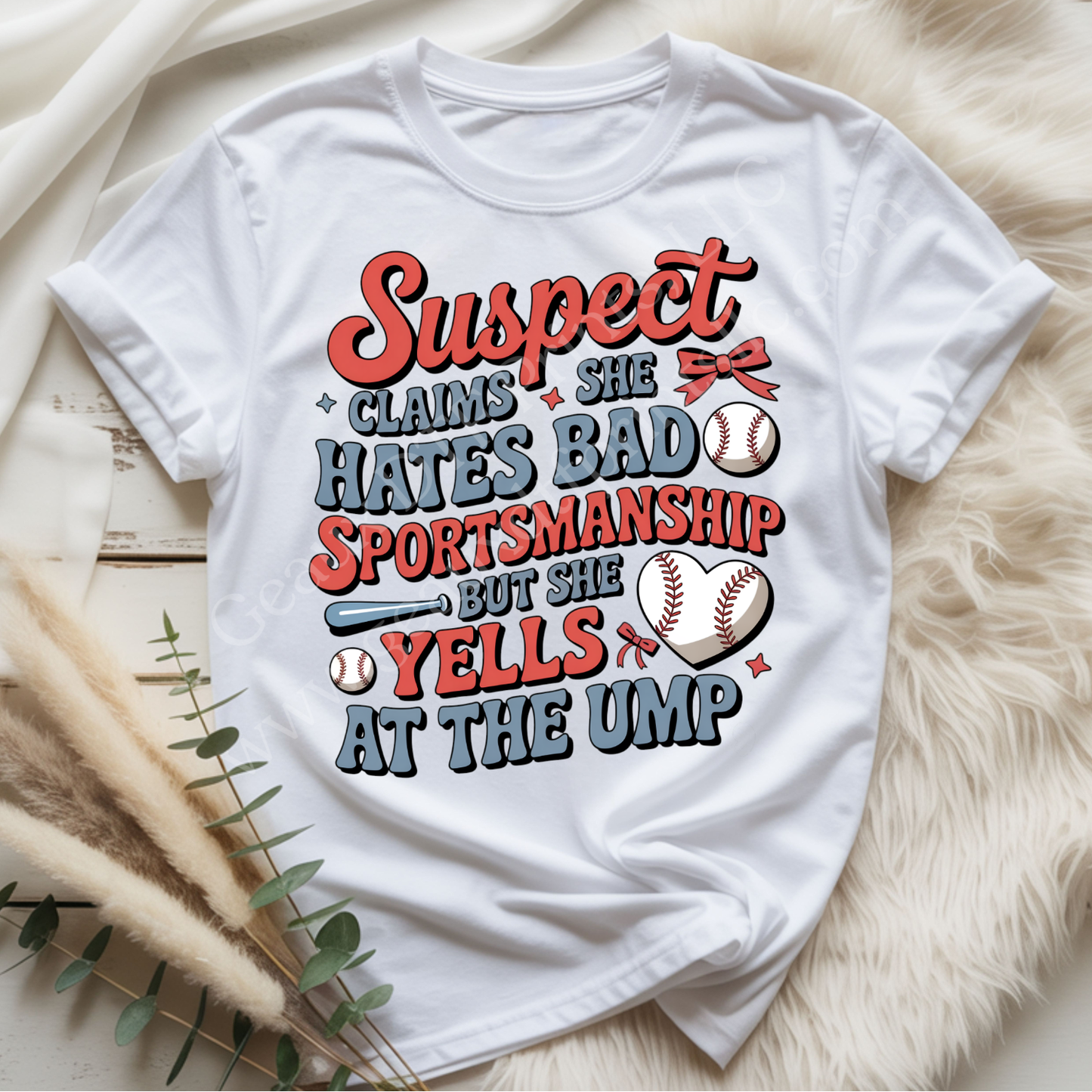 Yells at the Ump DTF Single Print