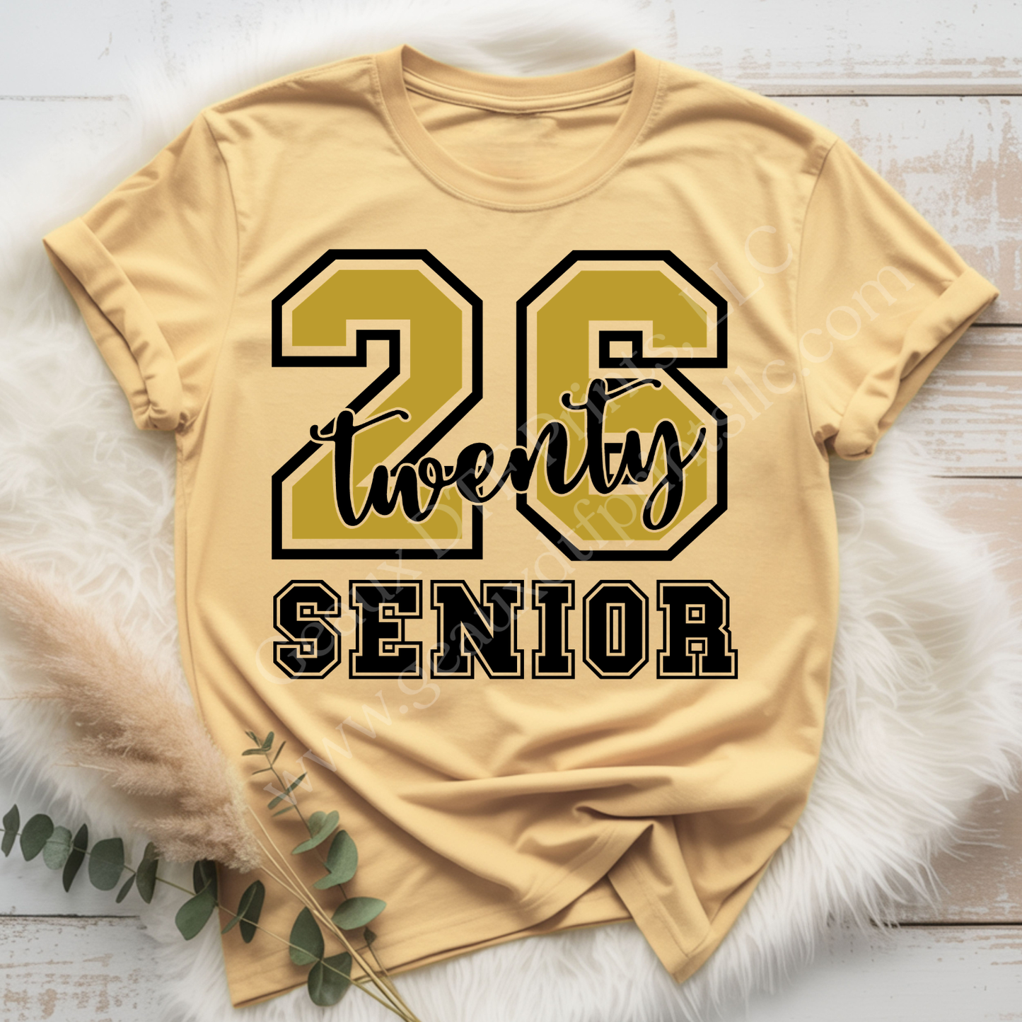 Senior 2026 3 DTF Single Print