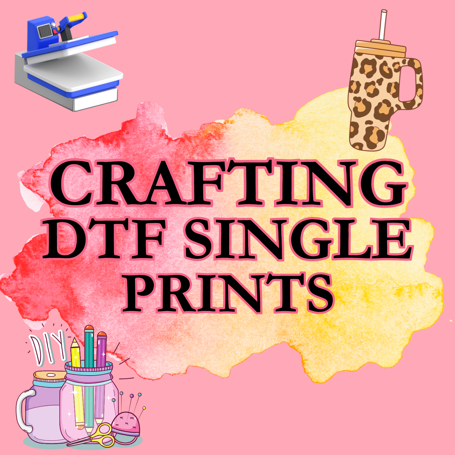 Crafting DTF Single Prints