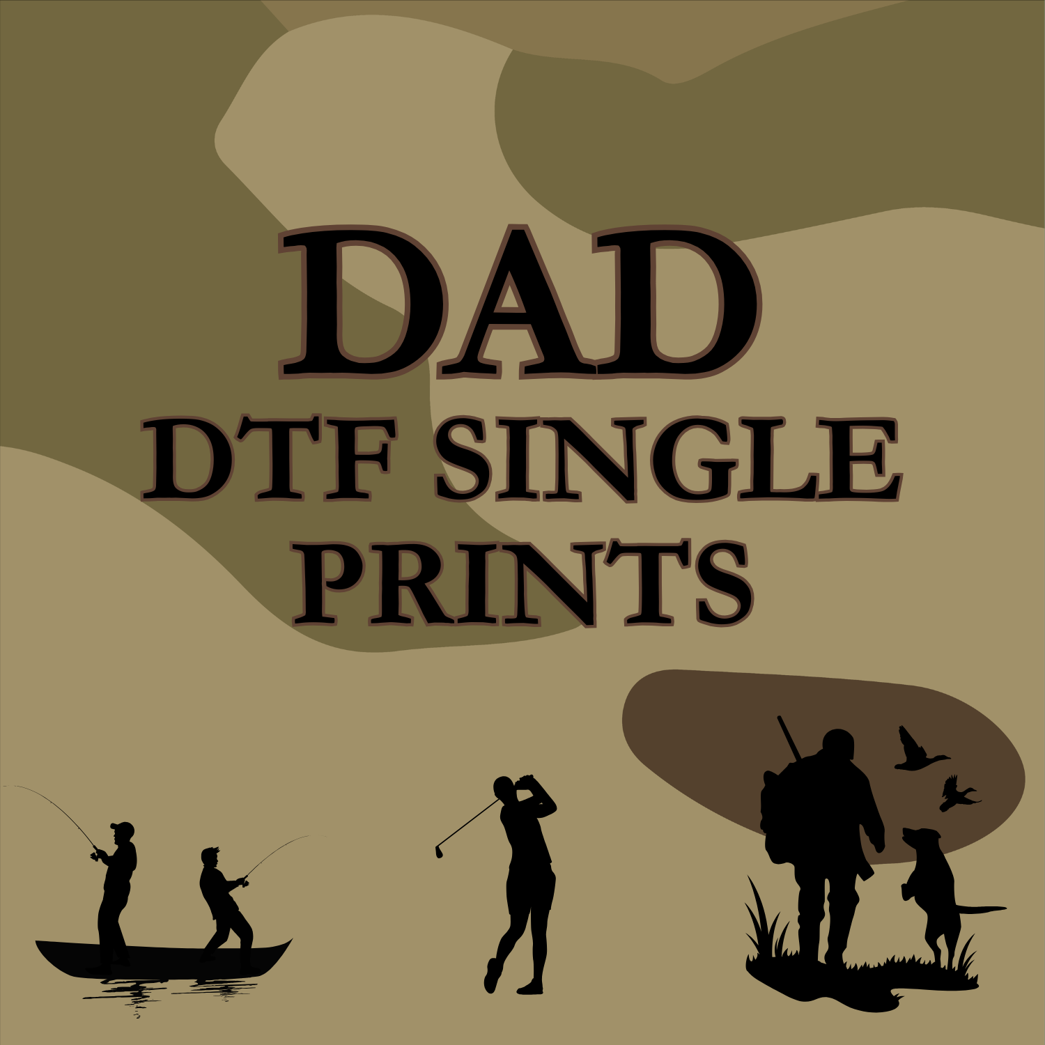 Dad DTF Single Prints