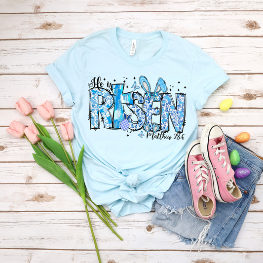 Blue Risen DTF Single Print