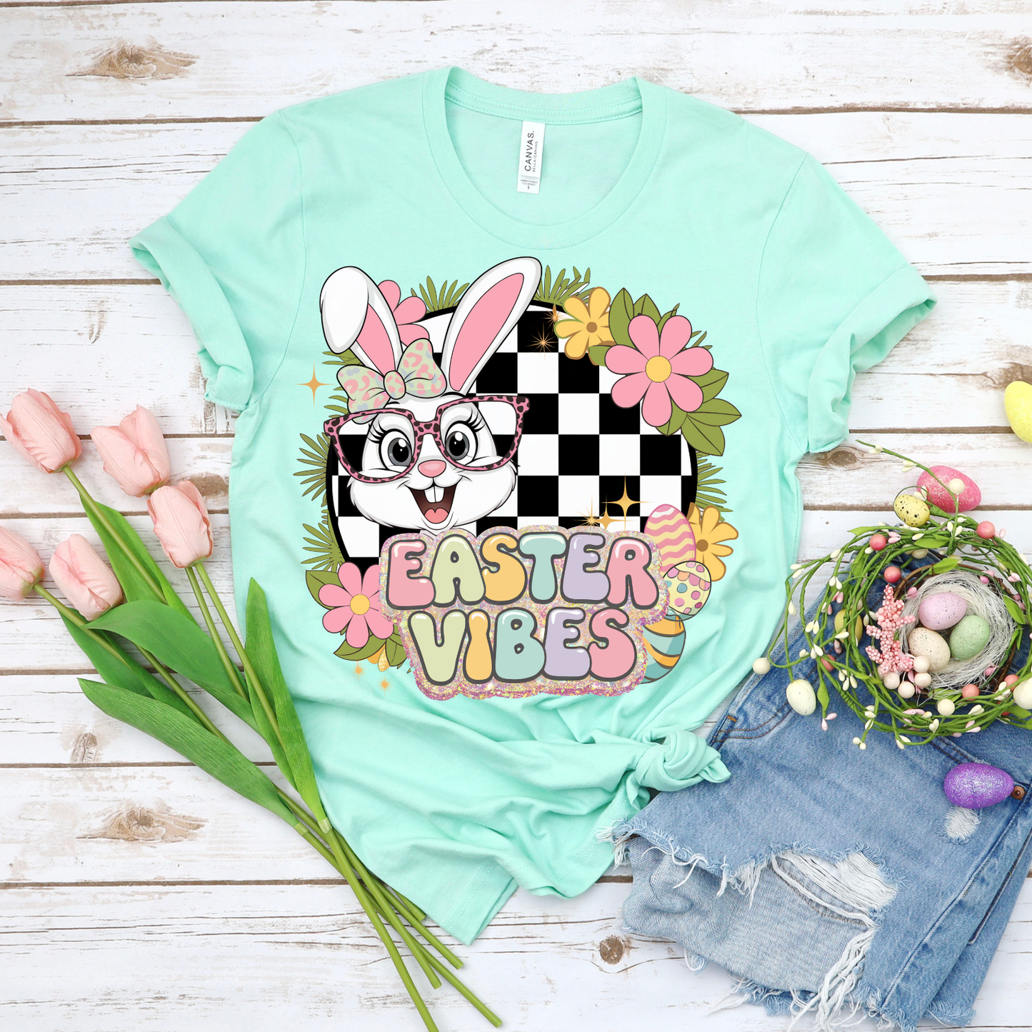 Easter Vibes DTF Single Print