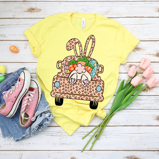 Leopard Truck DTF Single Print