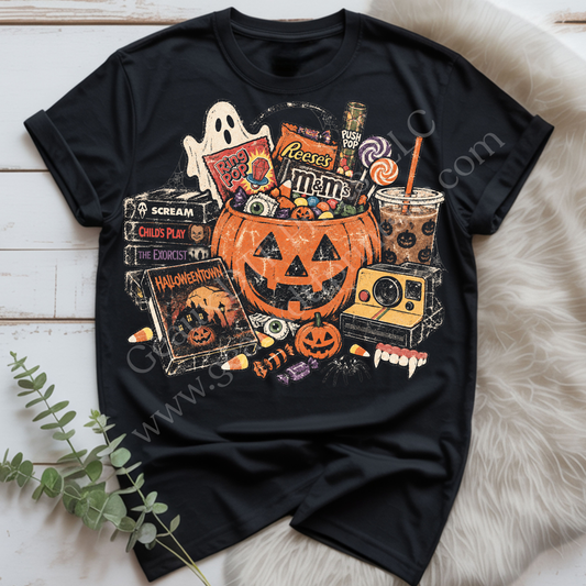 Vintage Halloween DTF Single Print