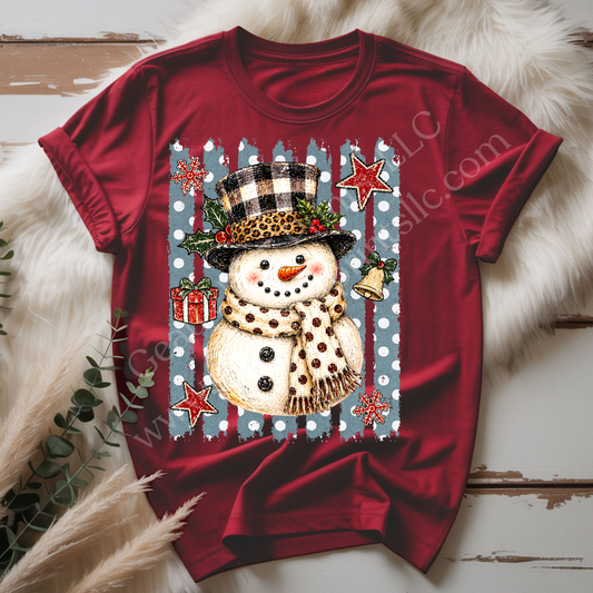 Snowman DTF Single Print