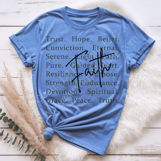 Faith DTF Single Print