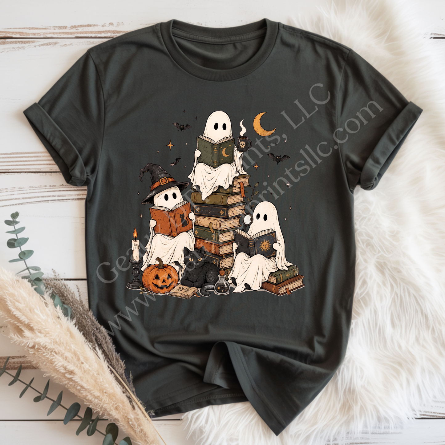 Ghosties Book Club DTF Single Print