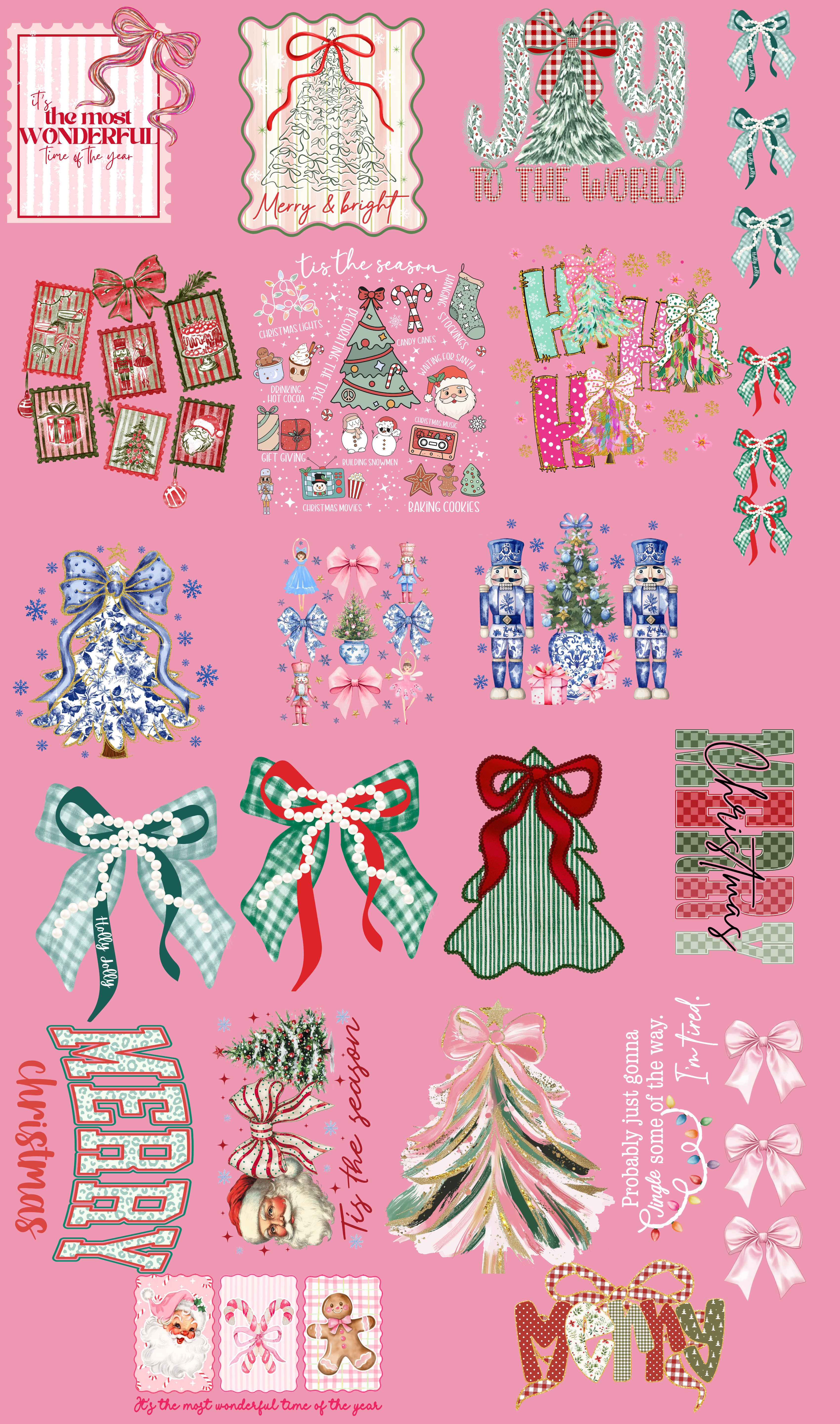 Christmas Gang Sheet 1