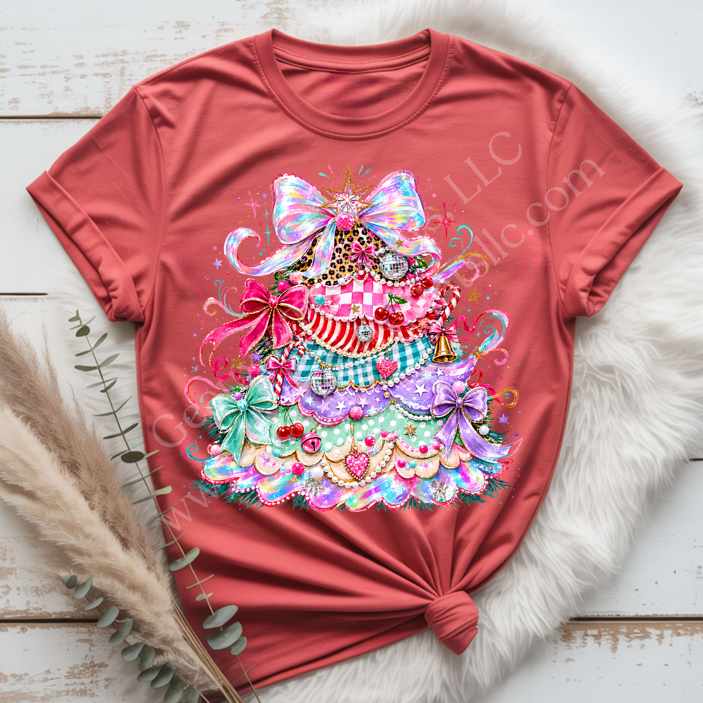 Colorful Tree DTF Single Print